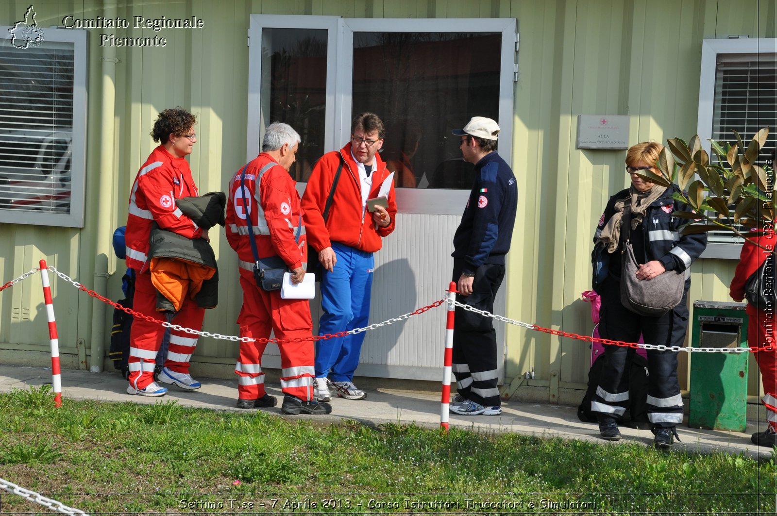 Settimo T.se - 7 Aprile 2013 - Corso Istruttori Truccatori e Simulatori - Croce Rossa Italiana - Comitato Regionale del Piemonte