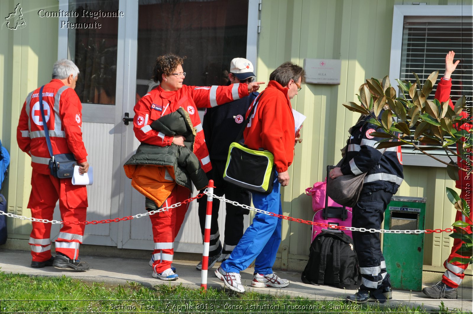 Settimo T.se - 7 Aprile 2013 - Corso Istruttori Truccatori e Simulatori - Croce Rossa Italiana - Comitato Regionale del Piemonte