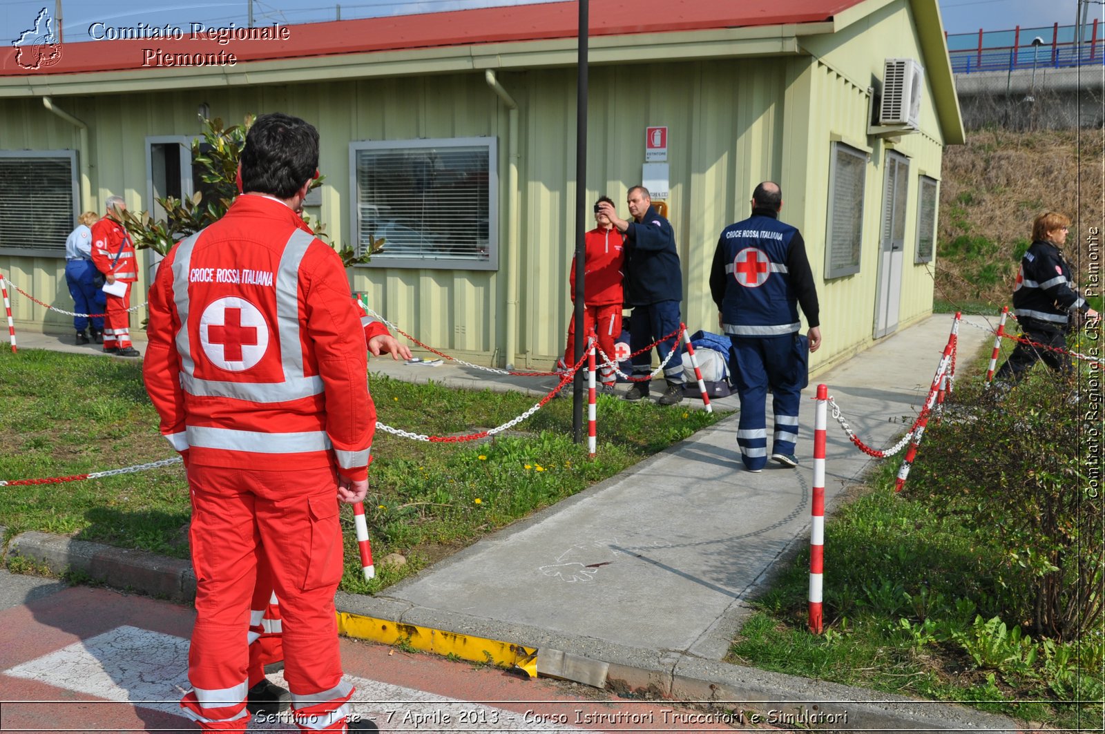 Settimo T.se - 7 Aprile 2013 - Corso Istruttori Truccatori e Simulatori - Croce Rossa Italiana - Comitato Regionale del Piemonte