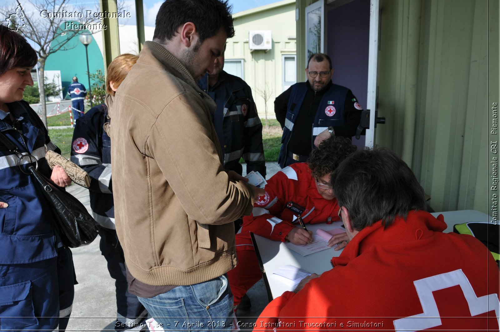 Settimo T.se - 7 Aprile 2013 - Corso Istruttori Truccatori e Simulatori - Croce Rossa Italiana - Comitato Regionale del Piemonte