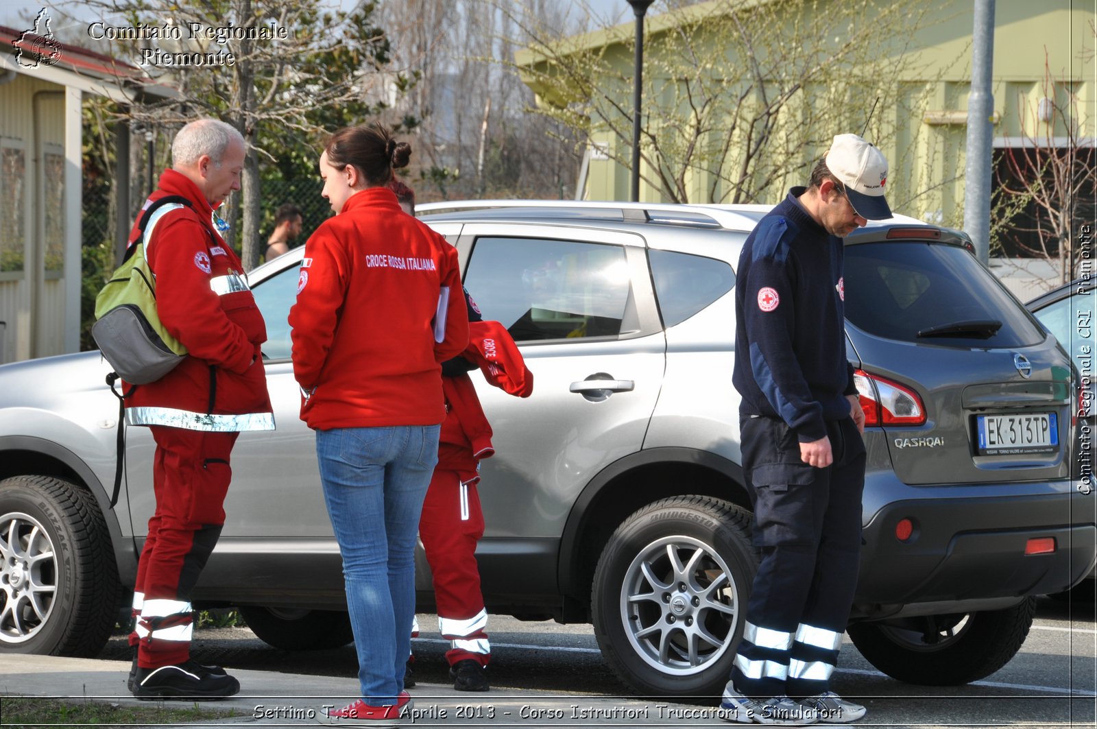 Settimo T.se - 7 Aprile 2013 - Corso Istruttori Truccatori e Simulatori - Croce Rossa Italiana - Comitato Regionale del Piemonte