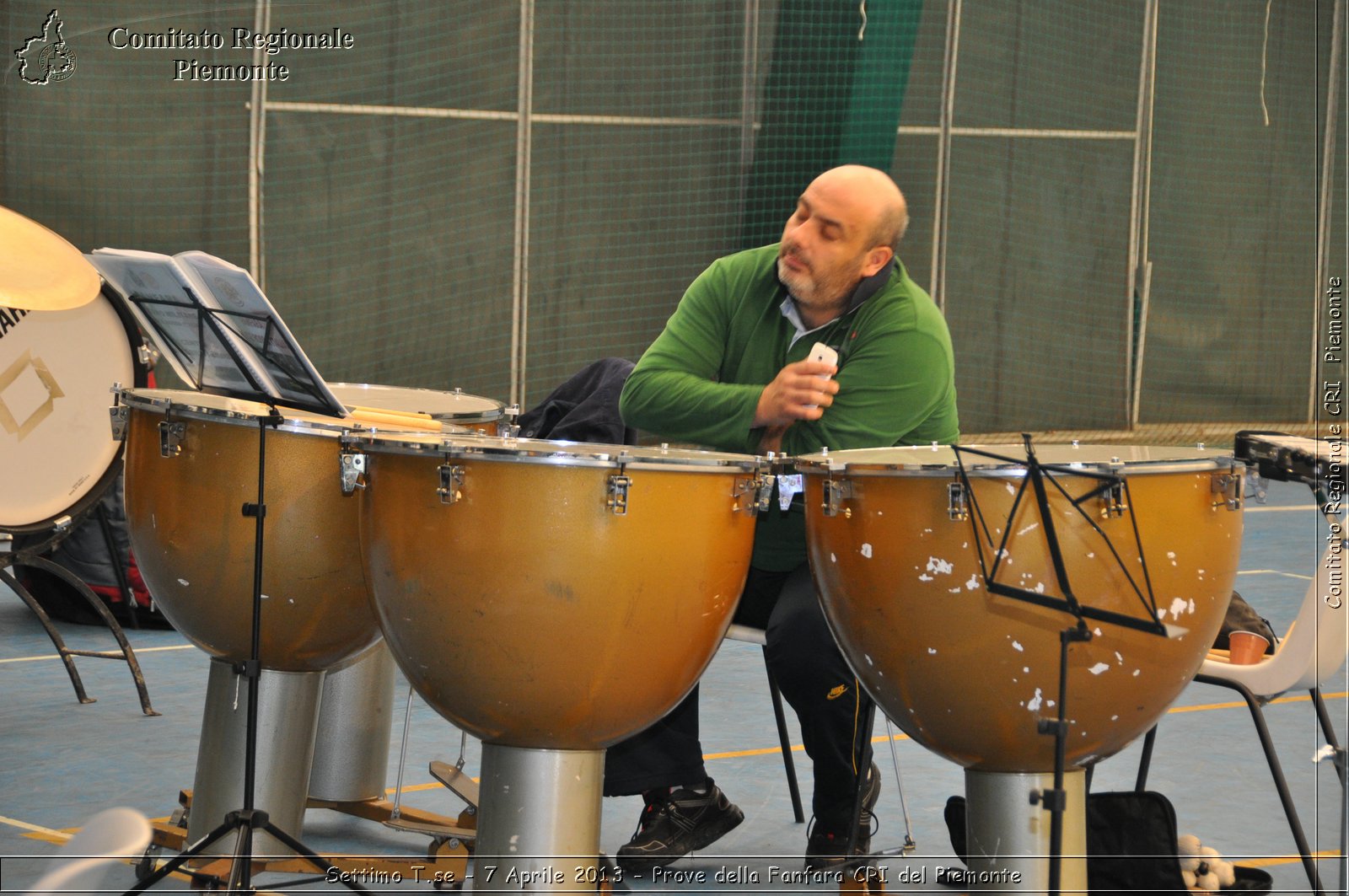 Settimo T.se - 7 Aprile 2013 - Prove della Fanfara CRI del Piemonte - Croce Rossa Italiana - Comitato Regionale del Piemonte