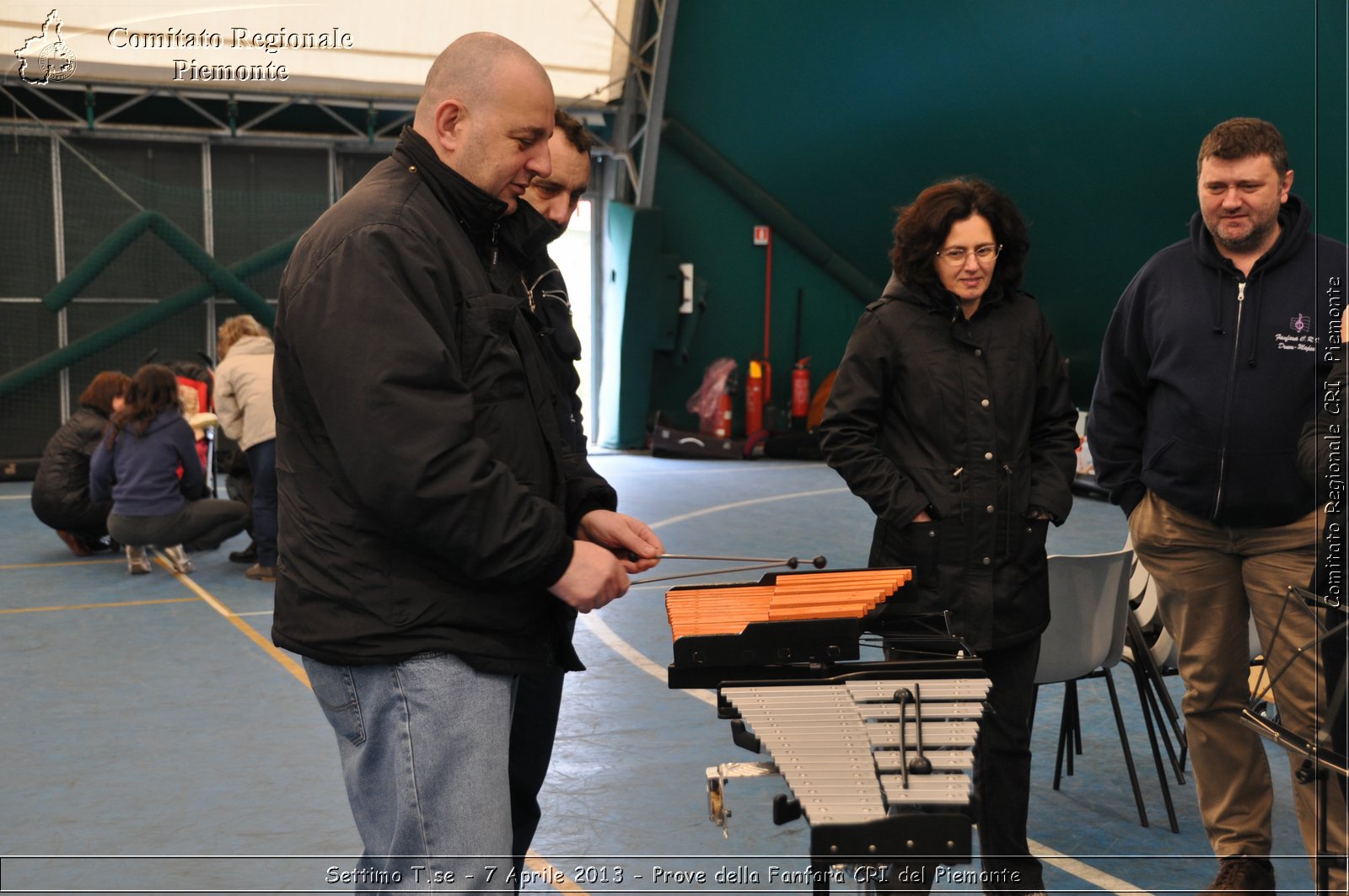 Settimo T.se - 7 Aprile 2013 - Prove della Fanfara CRI del Piemonte - Croce Rossa Italiana - Comitato Regionale del Piemonte