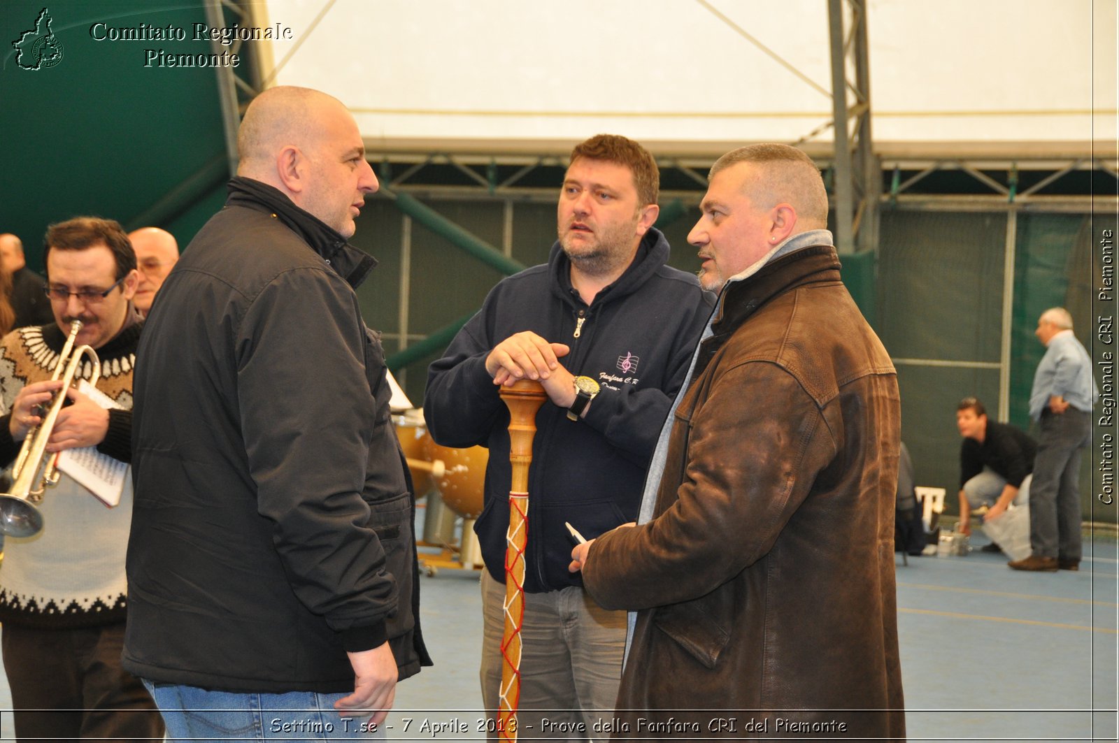 Settimo T.se - 7 Aprile 2013 - Prove della Fanfara CRI del Piemonte - Croce Rossa Italiana - Comitato Regionale del Piemonte