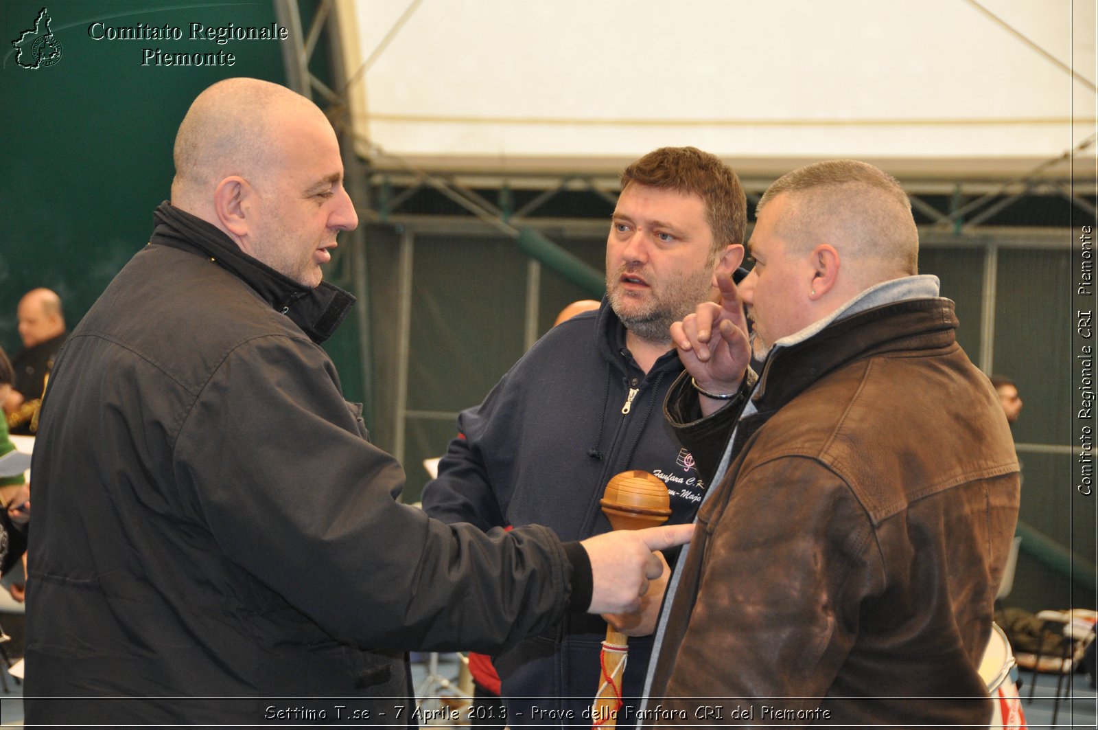 Settimo T.se - 7 Aprile 2013 - Prove della Fanfara CRI del Piemonte - Croce Rossa Italiana - Comitato Regionale del Piemonte