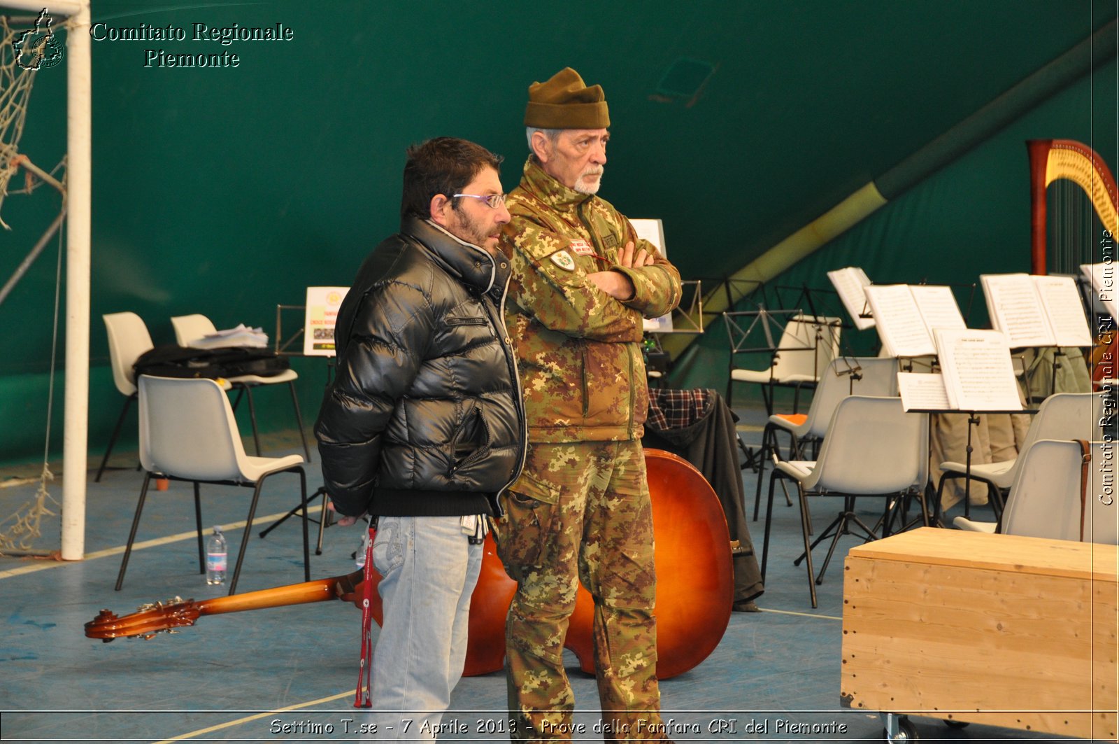 Settimo T.se - 7 Aprile 2013 - Prove della Fanfara CRI del Piemonte - Croce Rossa Italiana - Comitato Regionale del Piemonte