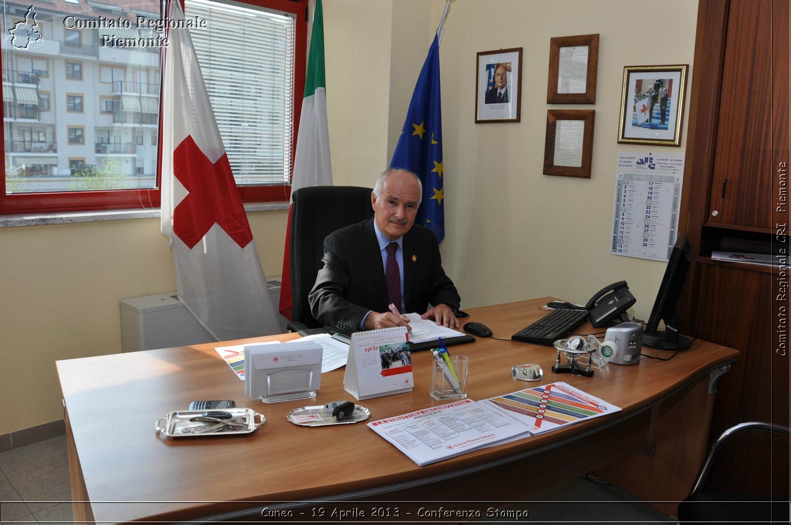 Cuneo - 19 Aprile 2013 - Conferenza Stampa - Croce Rossa Italiana - Comitato Regionale del Piemonte