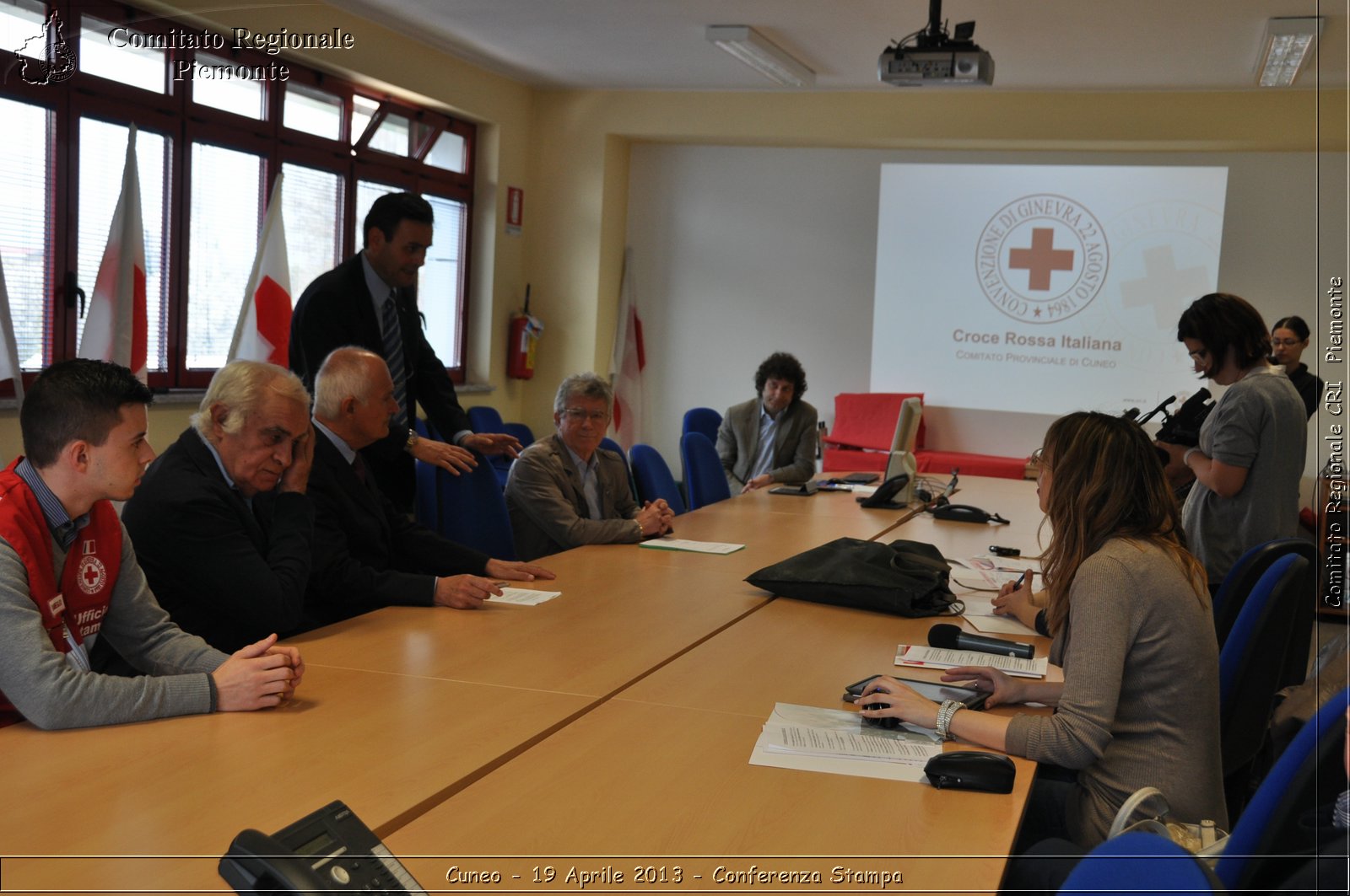 Cuneo - 19 Aprile 2013 - Conferenza Stampa - Croce Rossa Italiana - Comitato Regionale del Piemonte