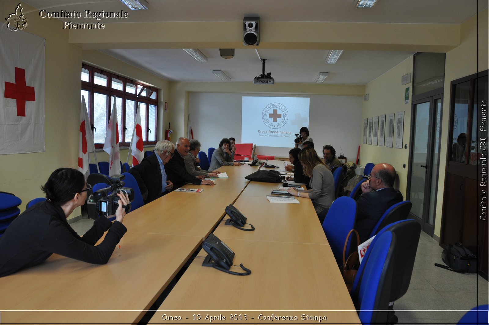 Cuneo - 19 Aprile 2013 - Conferenza Stampa - Croce Rossa Italiana - Comitato Regionale del Piemonte