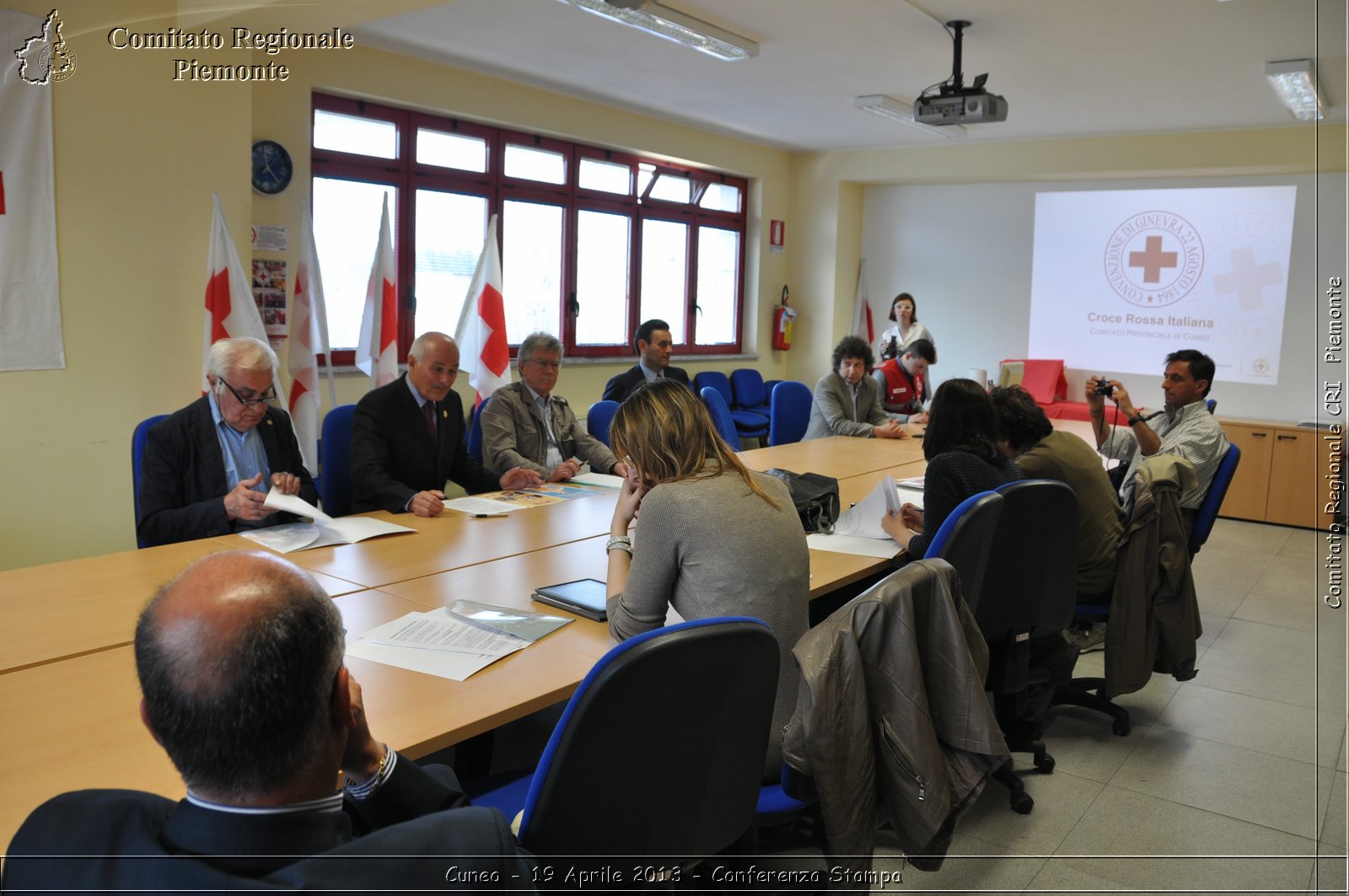 Cuneo - 19 Aprile 2013 - Conferenza Stampa - Croce Rossa Italiana - Comitato Regionale del Piemonte