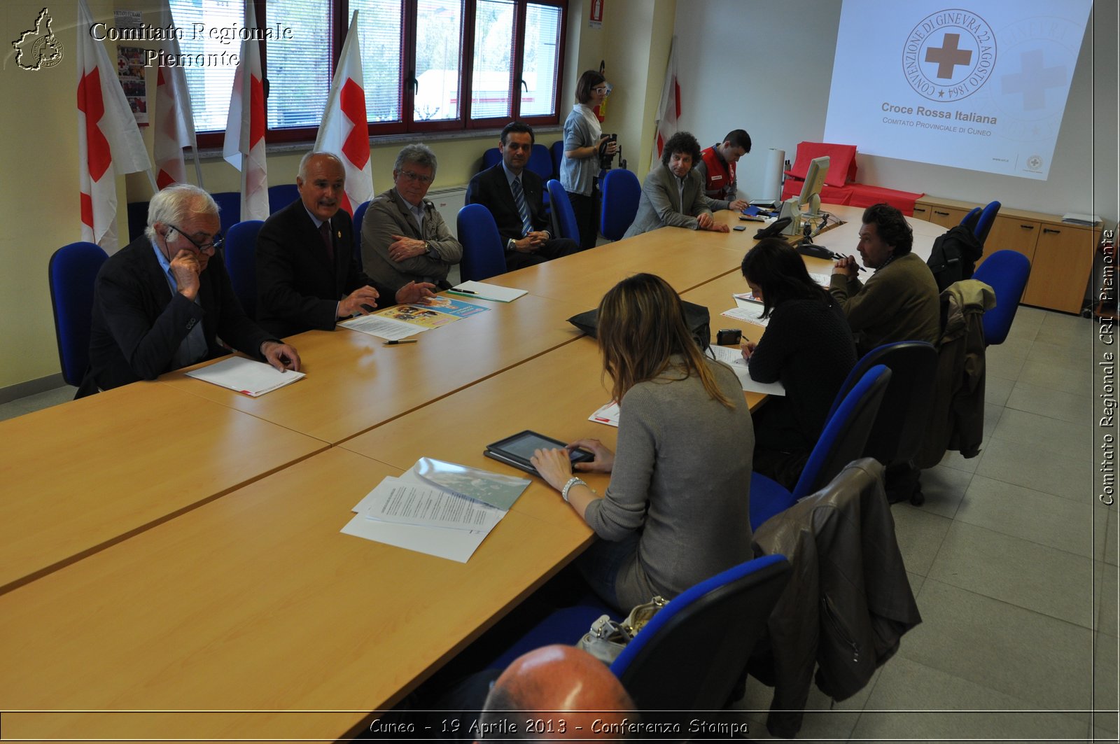 Cuneo - 19 Aprile 2013 - Conferenza Stampa - Croce Rossa Italiana - Comitato Regionale del Piemonte