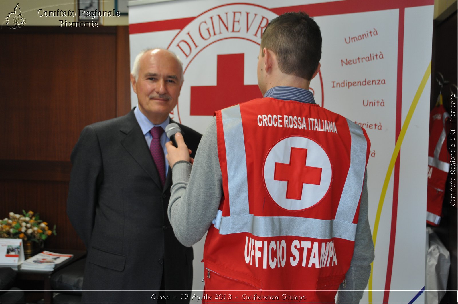 Cuneo - 19 Aprile 2013 - Conferenza Stampa - Croce Rossa Italiana - Comitato Regionale del Piemonte