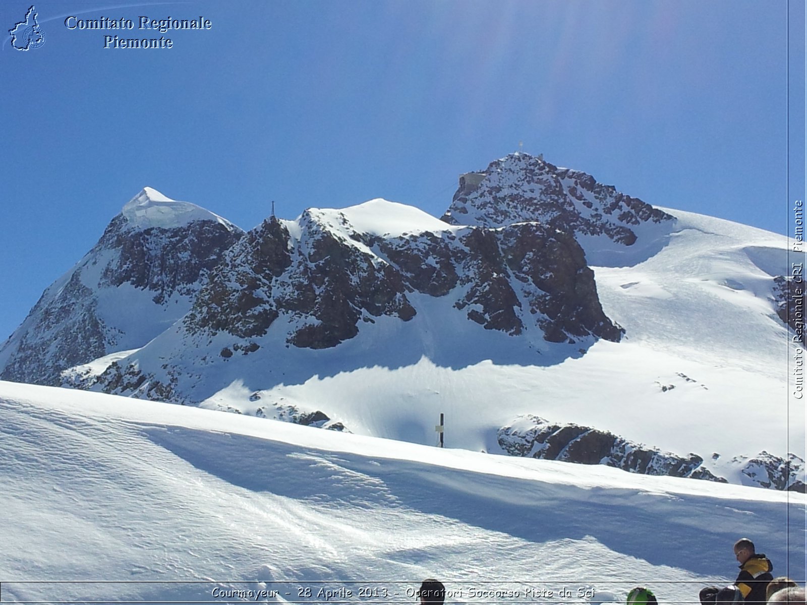 Courmayeur - 28 Aprile 2013 - Operatori Soccorso Piste da Sci - Croce Rossa Italiana - Comitato Regionale del Piemonte