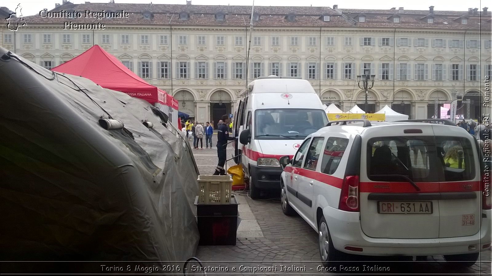 Torino 8 Maggio 2016 - Stratorino e Campionati Italiani - Croce Rossa Italiana- Comitato Regionale del Piemonte