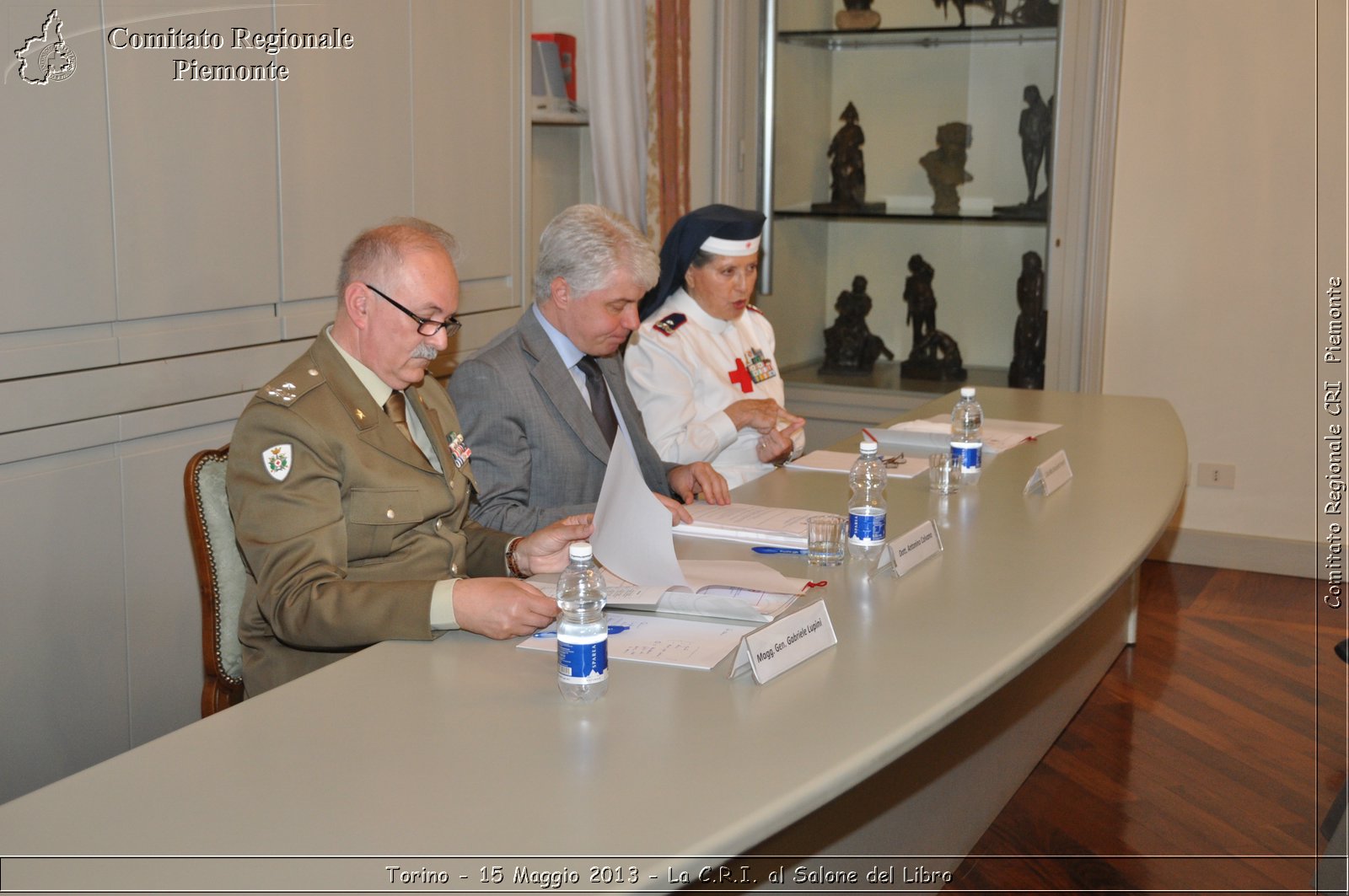 Torino - 15 Maggio 2013 - La C.R.I. al Salone del Libro - Croce Rossa Italiana - Comitato Regionale del Piemonte