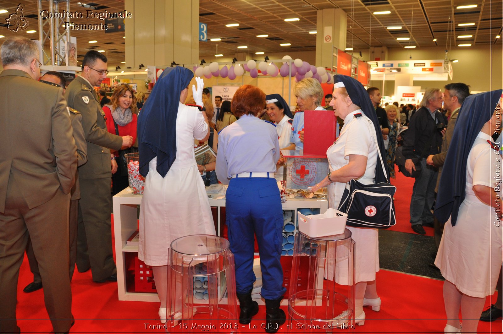 Torino - 15 Maggio 2013 - La C.R.I. al Salone del Libro - Croce Rossa Italiana - Comitato Regionale del Piemonte