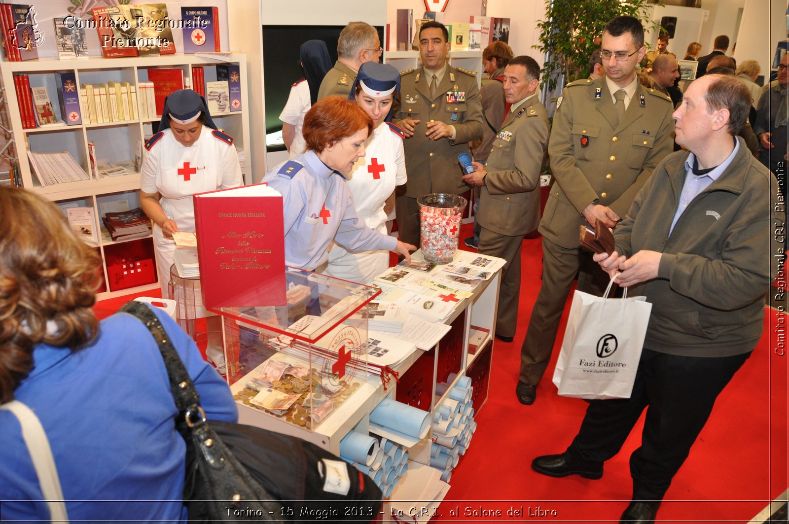 Torino - 15 Maggio 2013 - La C.R.I. al Salone del Libro - Croce Rossa Italiana - Comitato Regionale del Piemonte