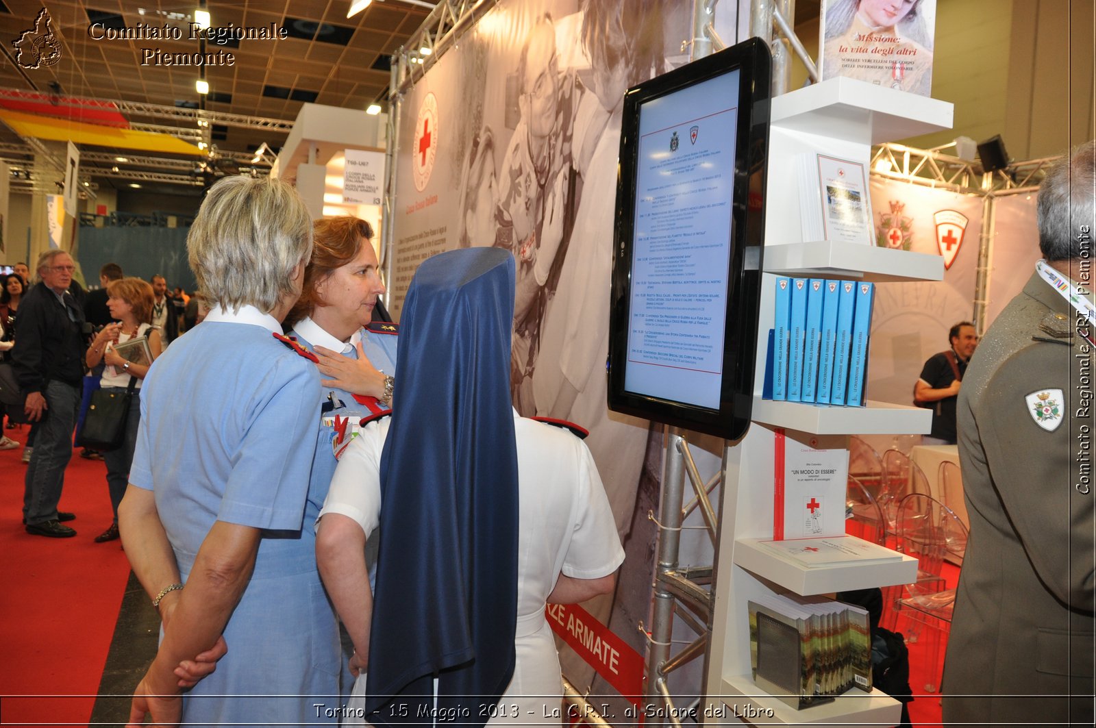 Torino - 15 Maggio 2013 - La C.R.I. al Salone del Libro - Croce Rossa Italiana - Comitato Regionale del Piemonte