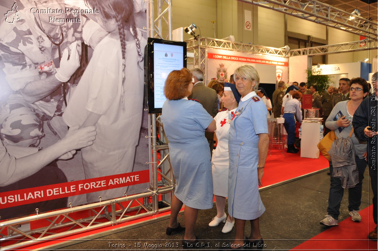 Torino - 15 Maggio 2013 - La C.R.I. al Salone del Libro - Croce Rossa Italiana - Comitato Regionale del Piemonte