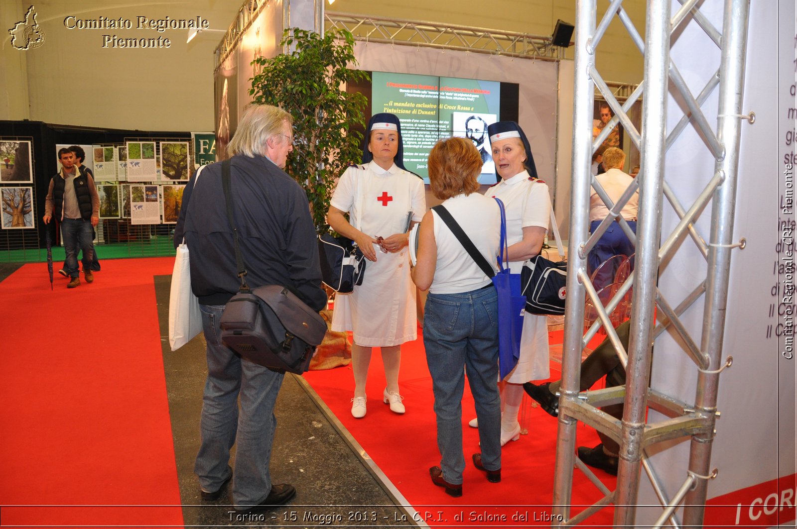 Torino - 15 Maggio 2013 - La C.R.I. al Salone del Libro - Croce Rossa Italiana - Comitato Regionale del Piemonte