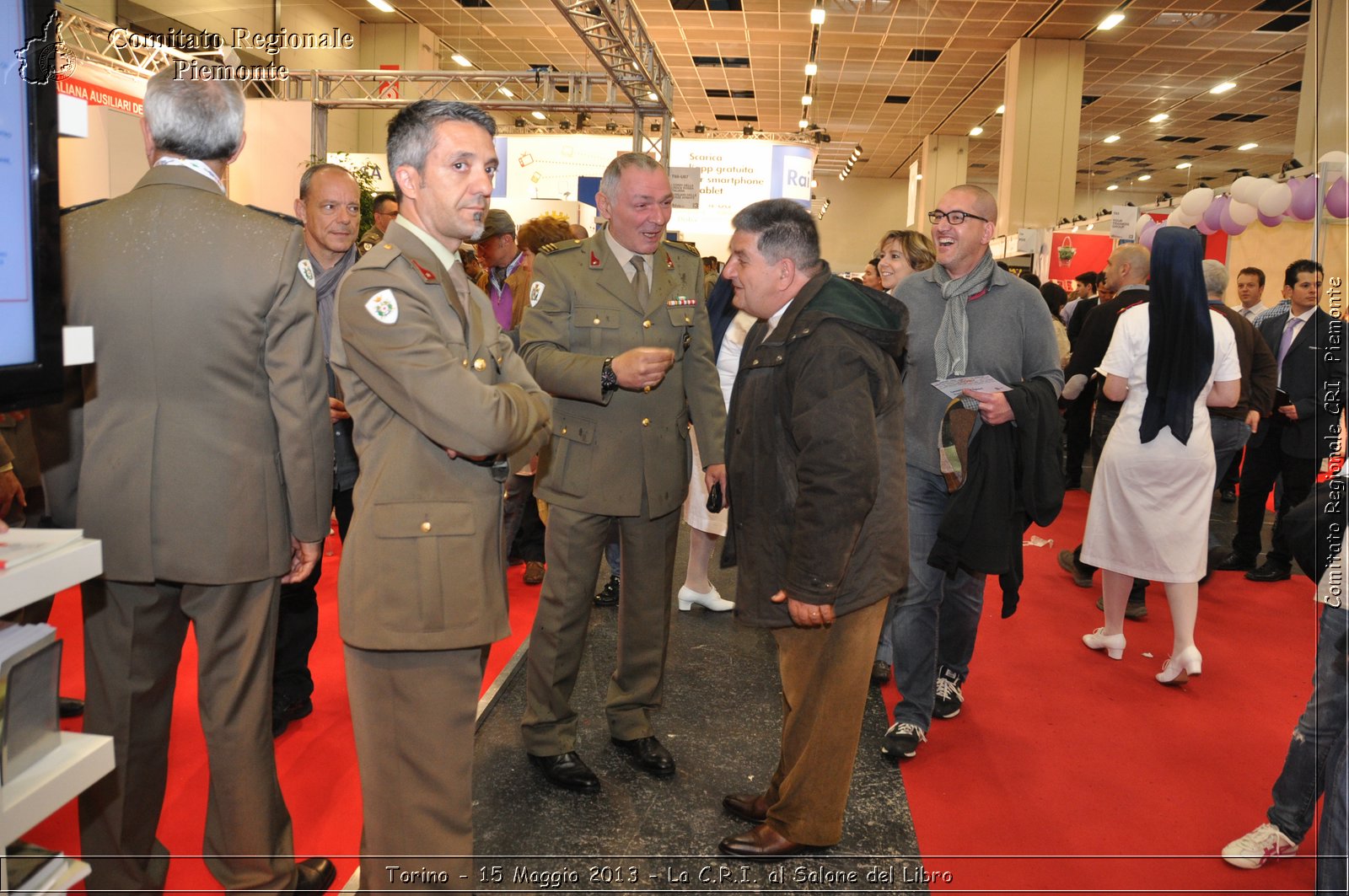 Torino - 15 Maggio 2013 - La C.R.I. al Salone del Libro - Croce Rossa Italiana - Comitato Regionale del Piemonte