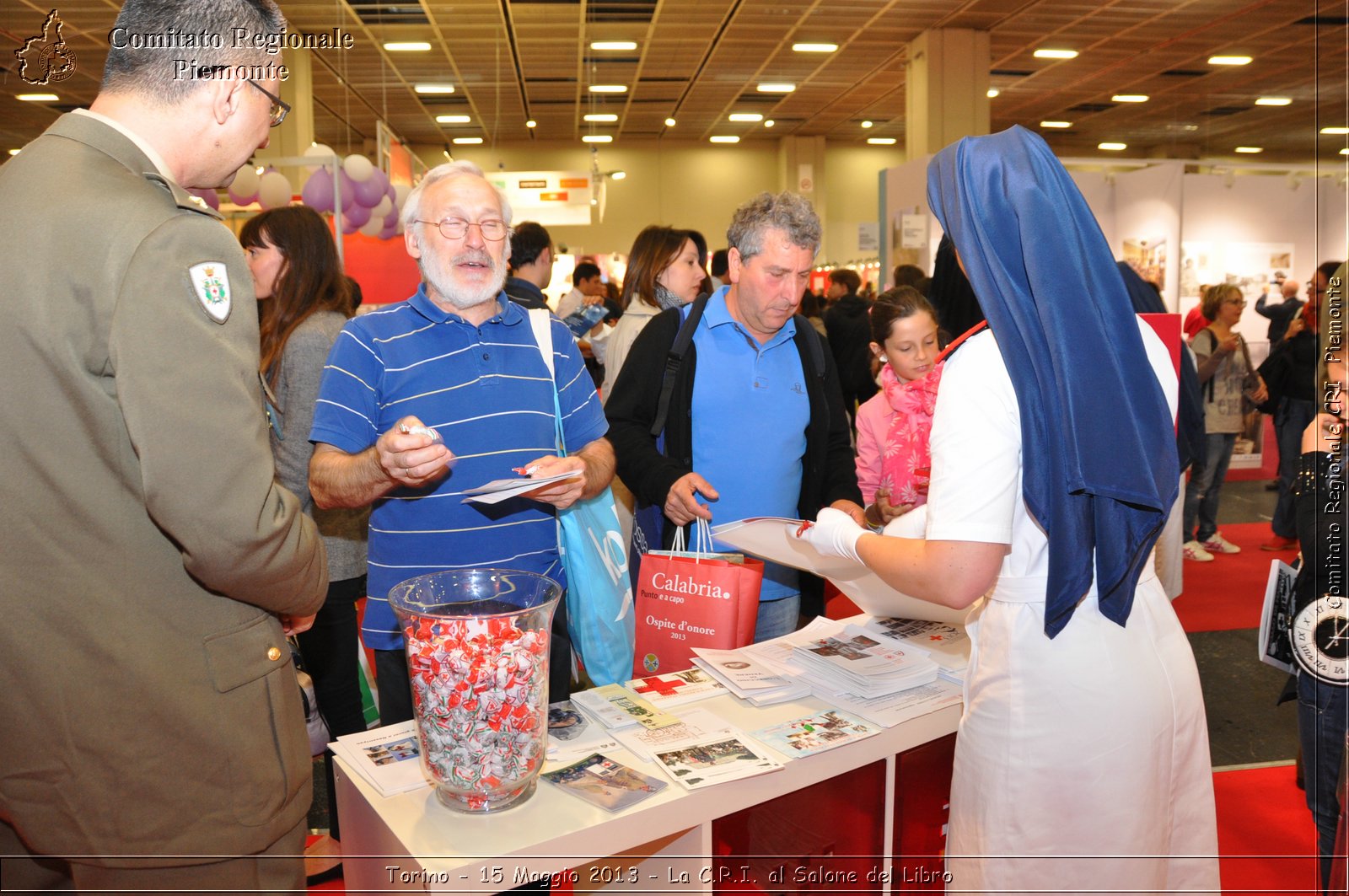 Torino - 15 Maggio 2013 - La C.R.I. al Salone del Libro - Croce Rossa Italiana - Comitato Regionale del Piemonte