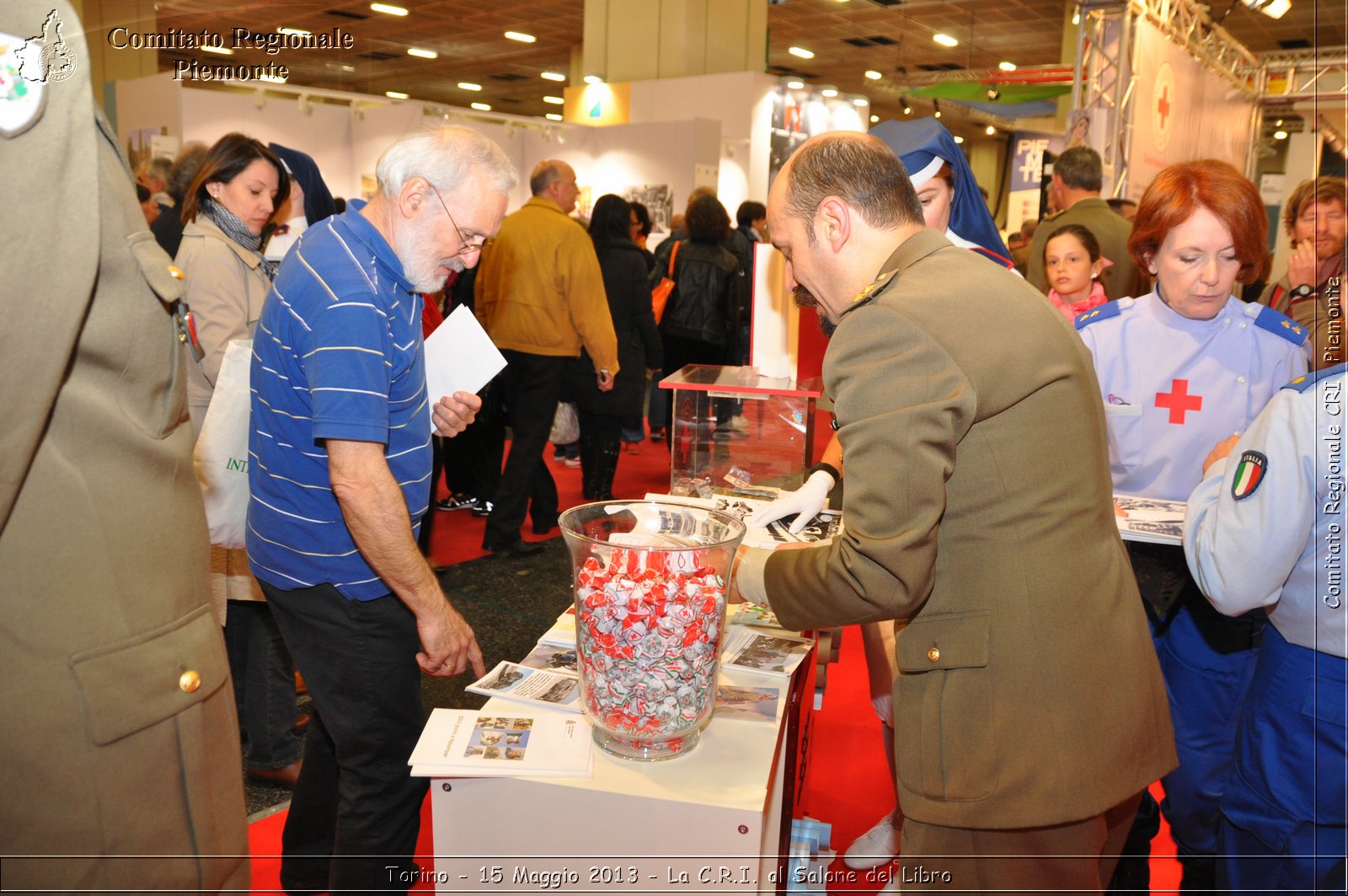 Torino - 15 Maggio 2013 - La C.R.I. al Salone del Libro - Croce Rossa Italiana - Comitato Regionale del Piemonte