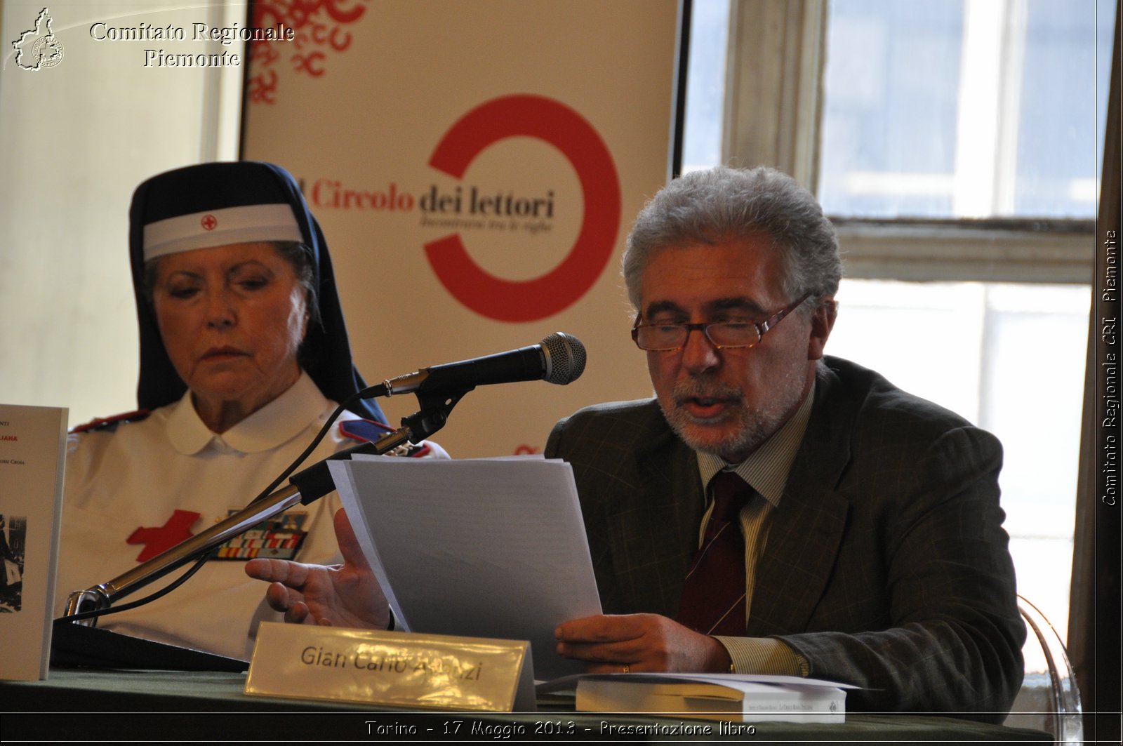 Torino - 17 Maggio 2013 - Presentazione libro - Croce Rossa Italiana - Comitato Regionale del Piemonte