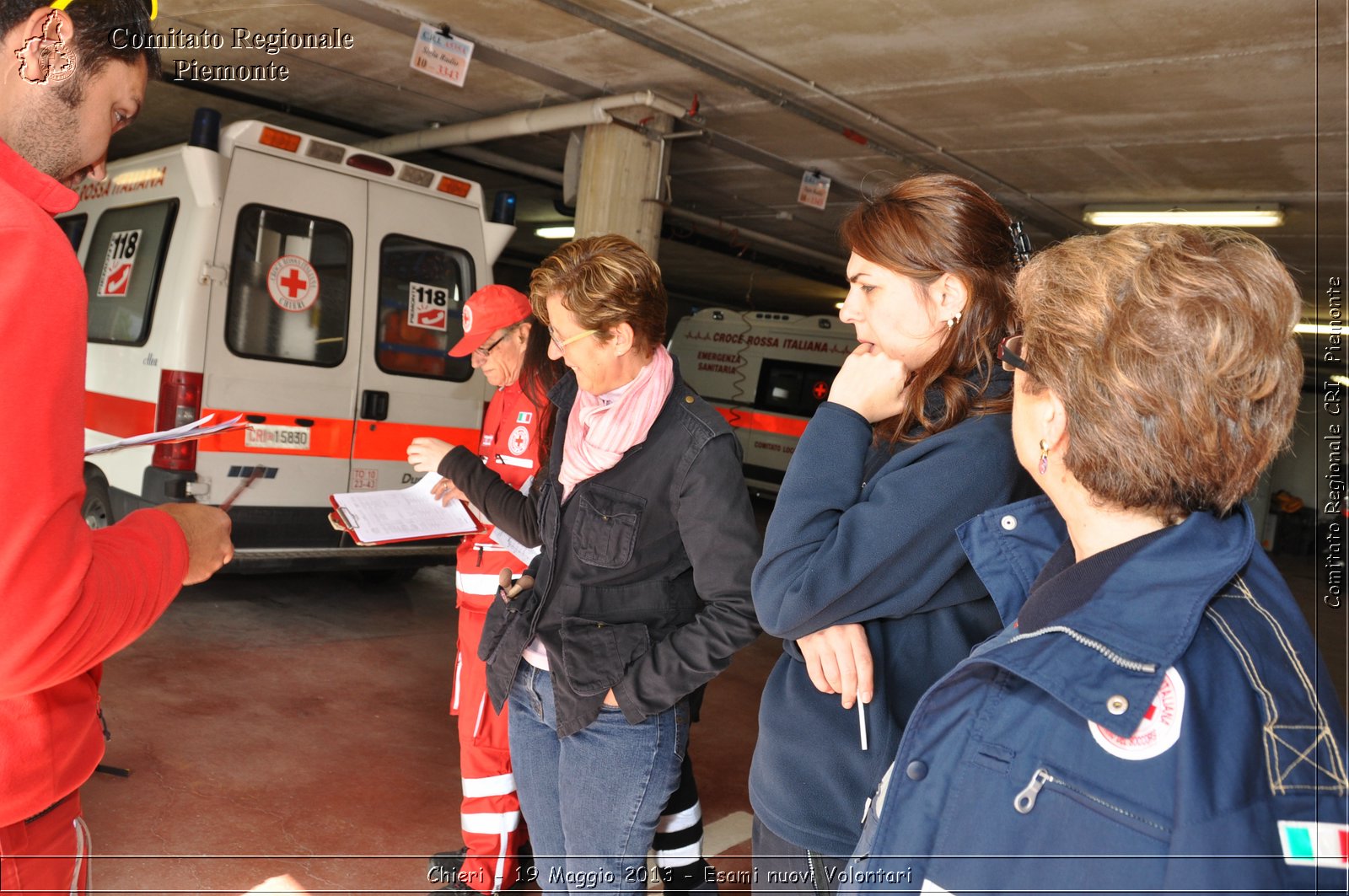 Chieri - 19 Maggio 2013 - Esami nuovi Volontari - Croce Rossa Italiana - Comitato Regionale del Piemonte