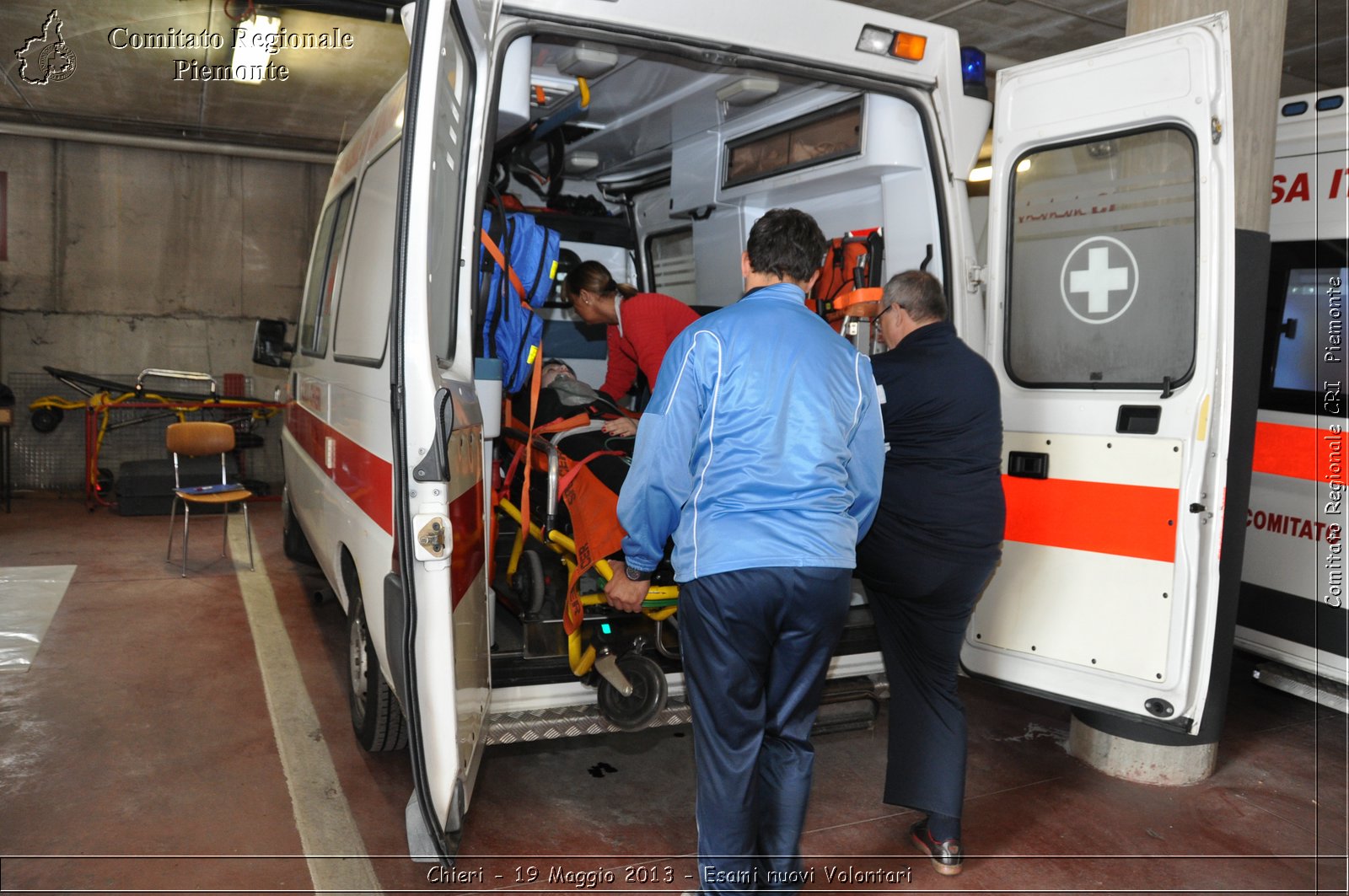 Chieri - 19 Maggio 2013 - Esami nuovi Volontari - Croce Rossa Italiana - Comitato Regionale del Piemonte