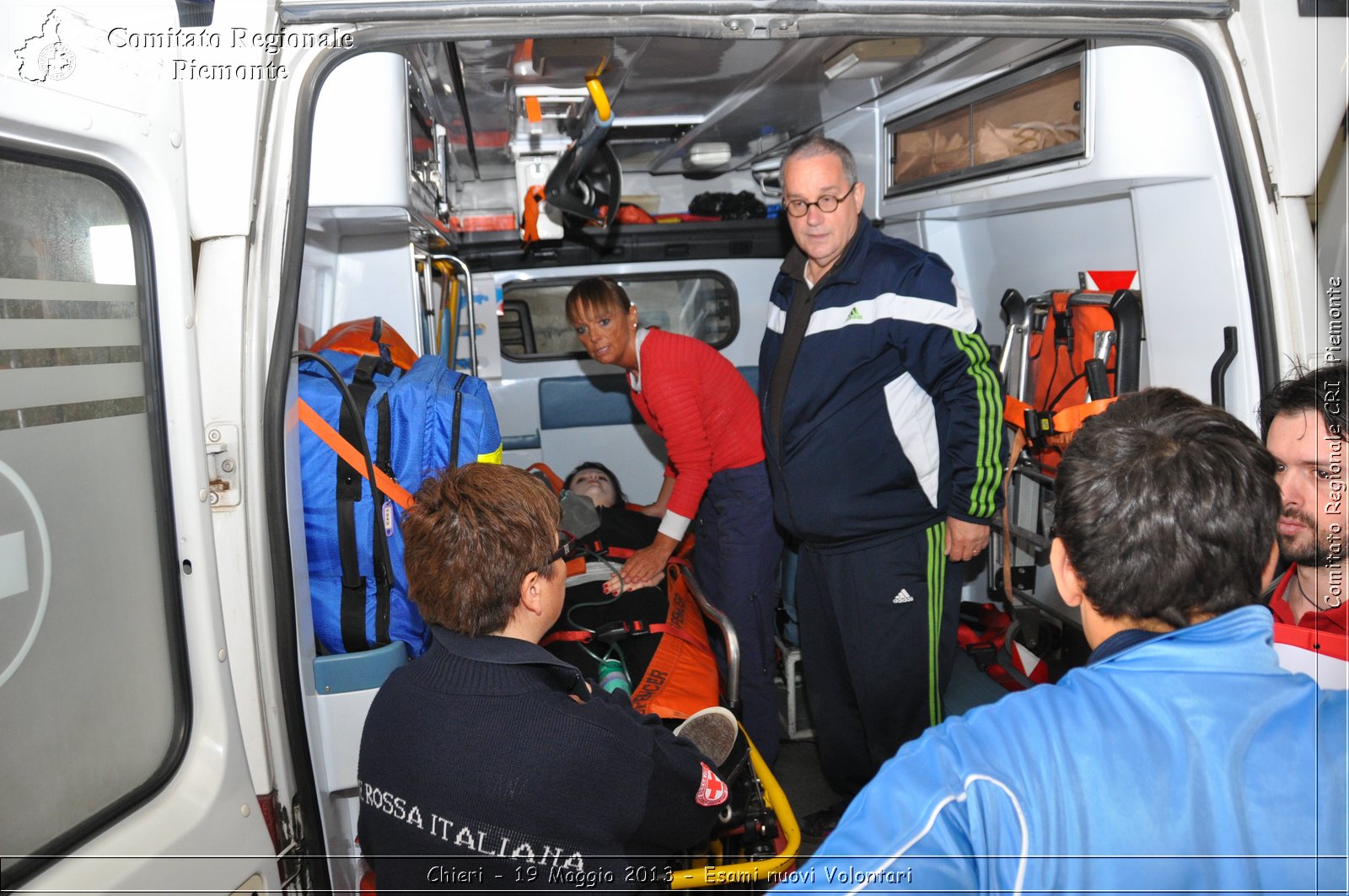 Chieri - 19 Maggio 2013 - Esami nuovi Volontari - Croce Rossa Italiana - Comitato Regionale del Piemonte