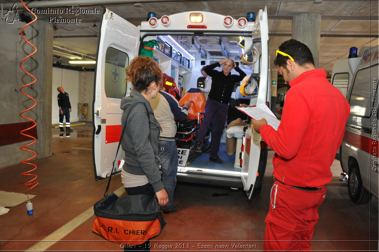 Chieri - 19 Maggio 2013 - Esami nuovi Volontari - Croce Rossa Italiana - Comitato Regionale del Piemonte