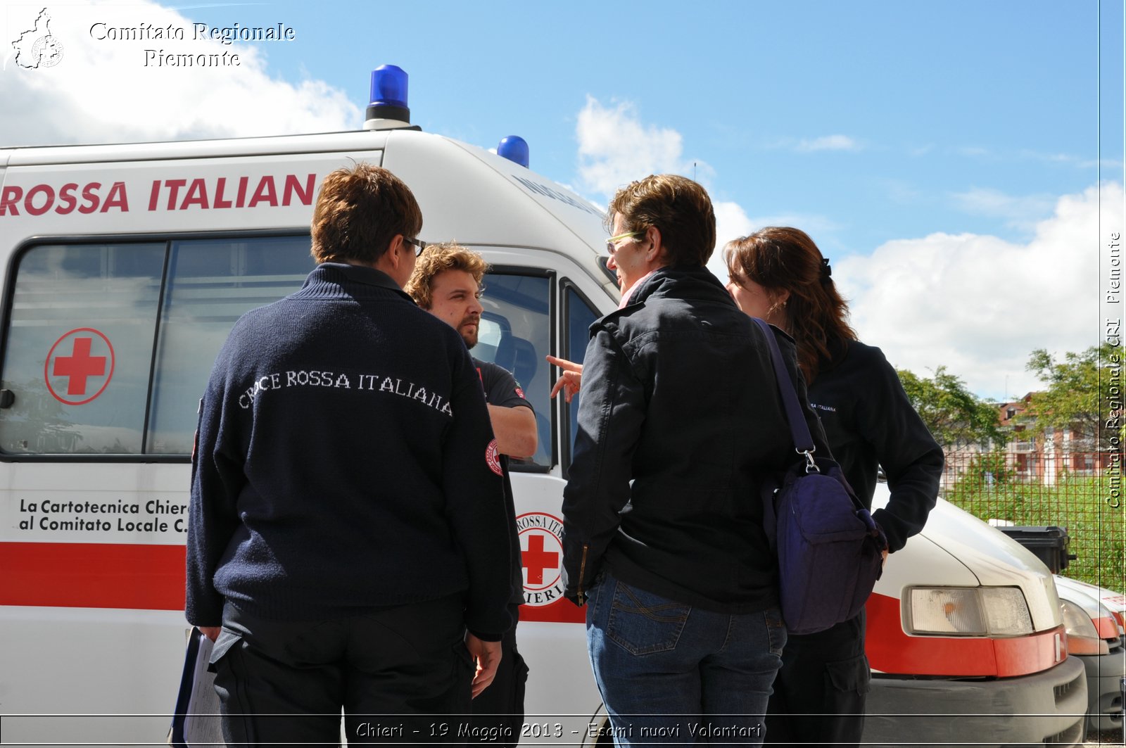 Chieri - 19 Maggio 2013 - Esami nuovi Volontari - Croce Rossa Italiana - Comitato Regionale del Piemonte