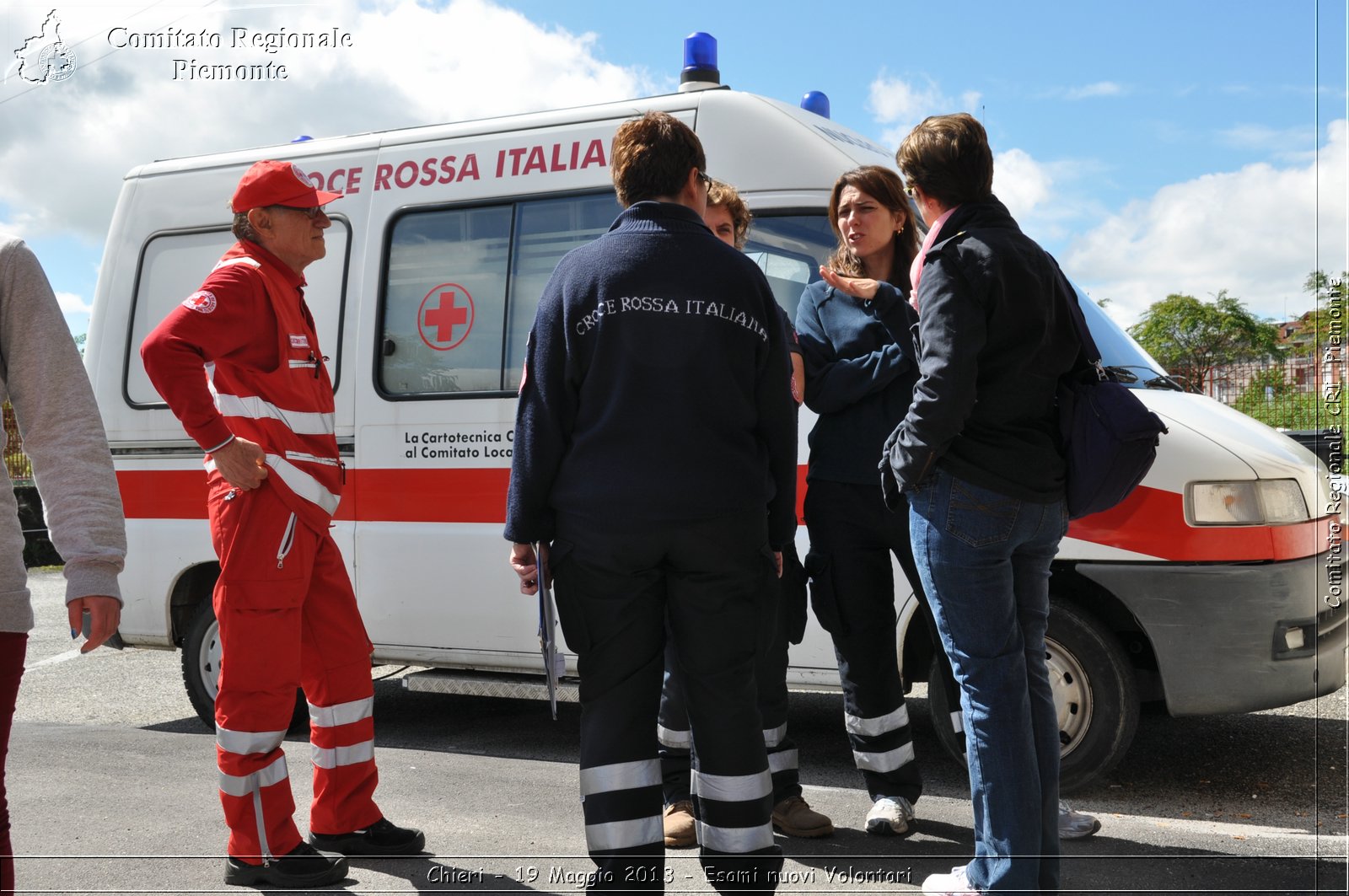 Chieri - 19 Maggio 2013 - Esami nuovi Volontari - Croce Rossa Italiana - Comitato Regionale del Piemonte