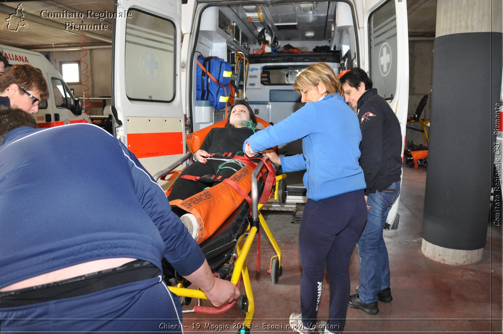 Chieri - 19 Maggio 2013 - Esami nuovi Volontari - Croce Rossa Italiana - Comitato Regionale del Piemonte