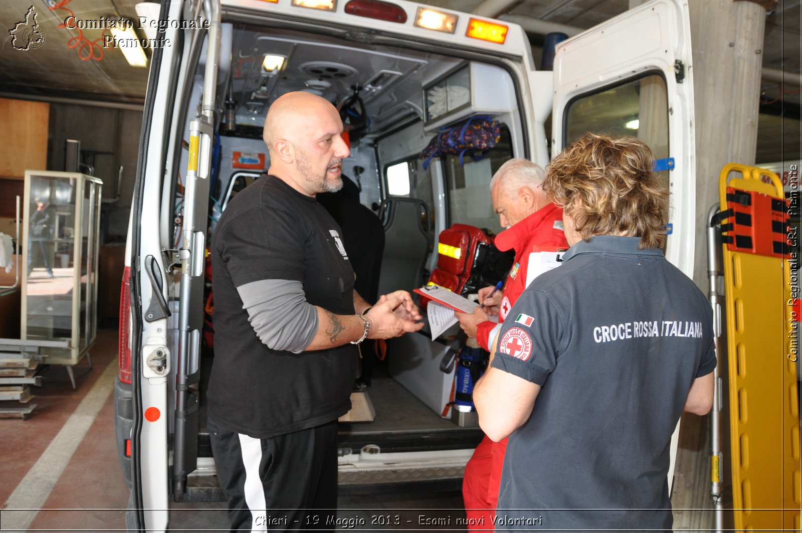 Chieri - 19 Maggio 2013 - Esami nuovi Volontari - Croce Rossa Italiana - Comitato Regionale del Piemonte