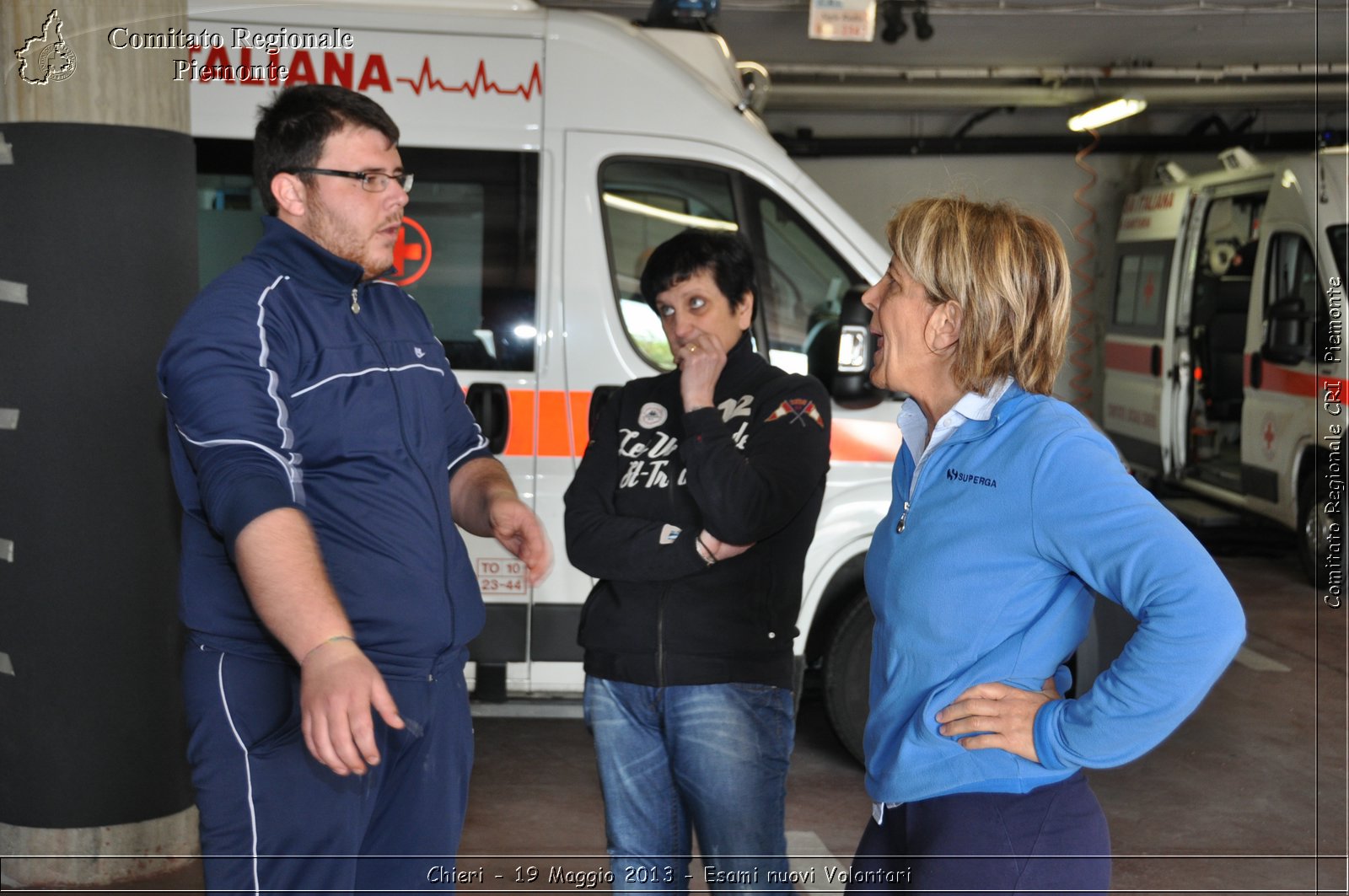 Chieri - 19 Maggio 2013 - Esami nuovi Volontari - Croce Rossa Italiana - Comitato Regionale del Piemonte