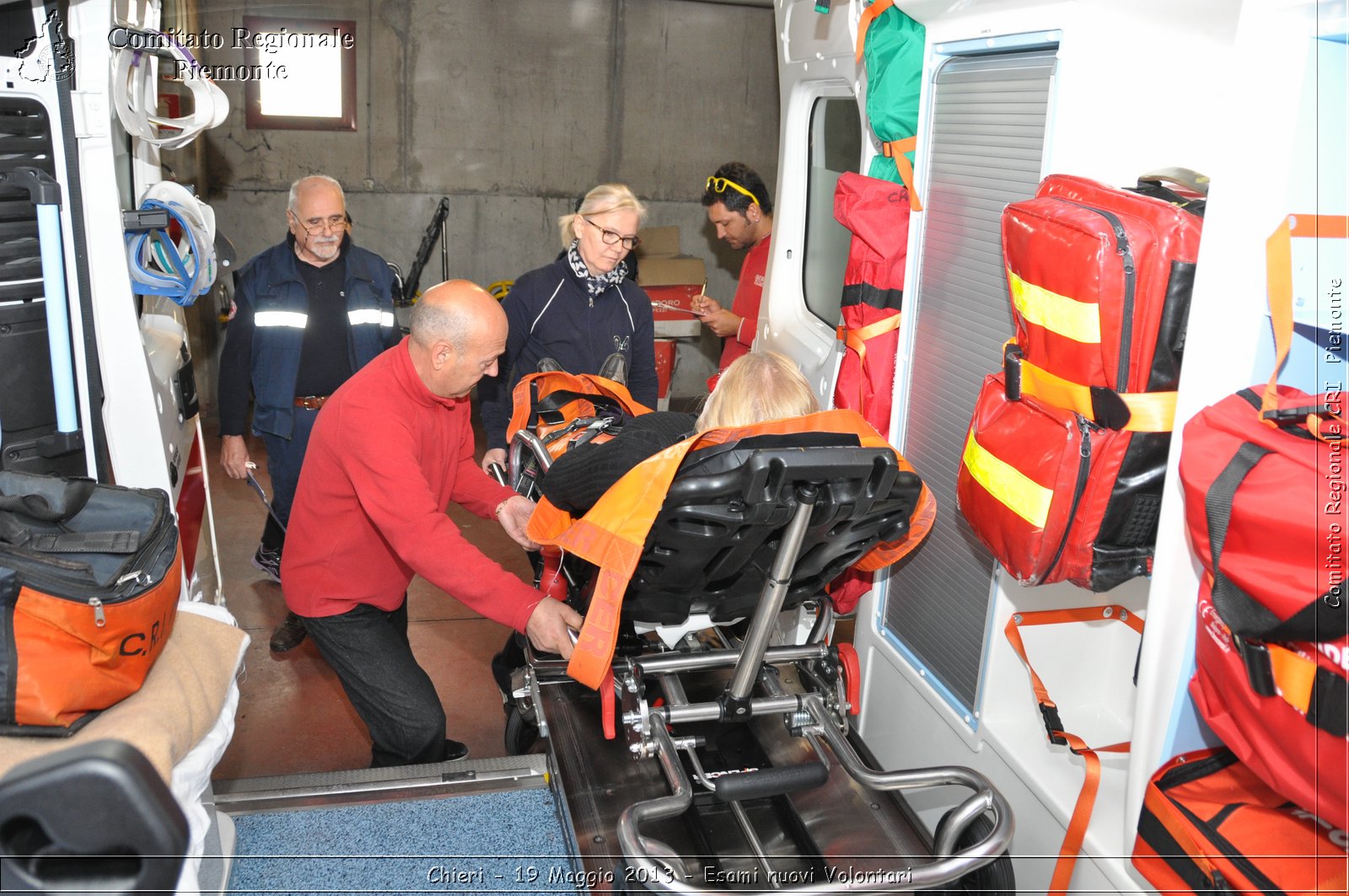 Chieri - 19 Maggio 2013 - Esami nuovi Volontari - Croce Rossa Italiana - Comitato Regionale del Piemonte