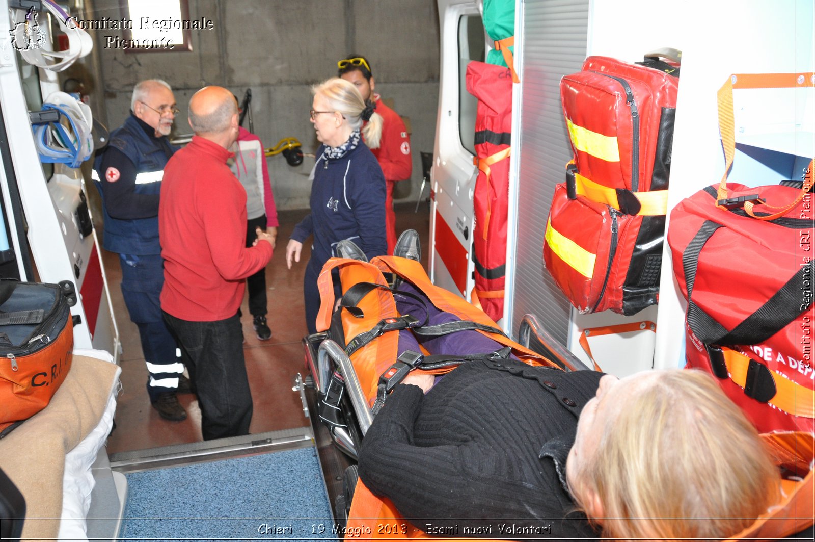 Chieri - 19 Maggio 2013 - Esami nuovi Volontari - Croce Rossa Italiana - Comitato Regionale del Piemonte