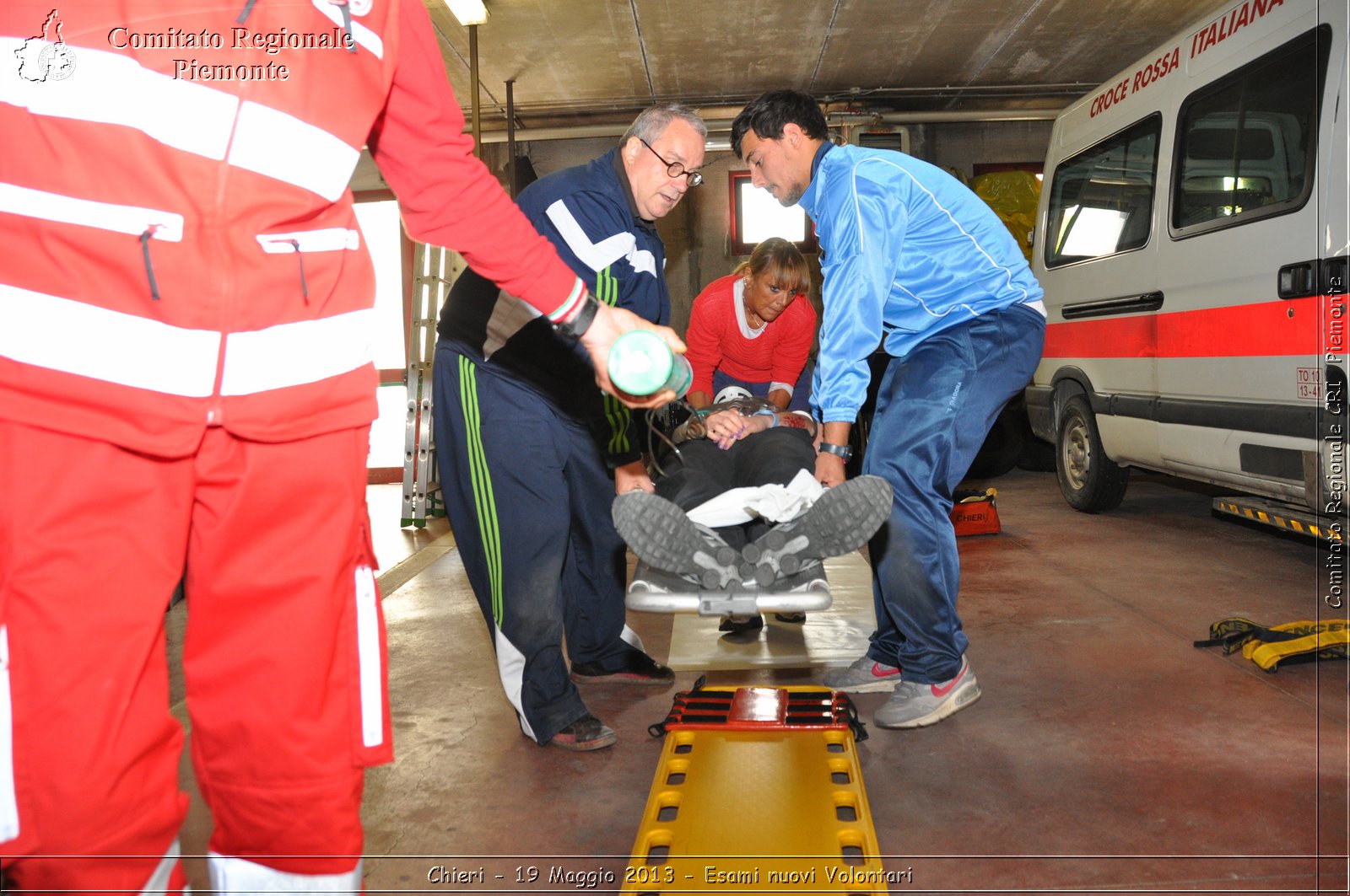 Chieri - 19 Maggio 2013 - Esami nuovi Volontari - Croce Rossa Italiana - Comitato Regionale del Piemonte