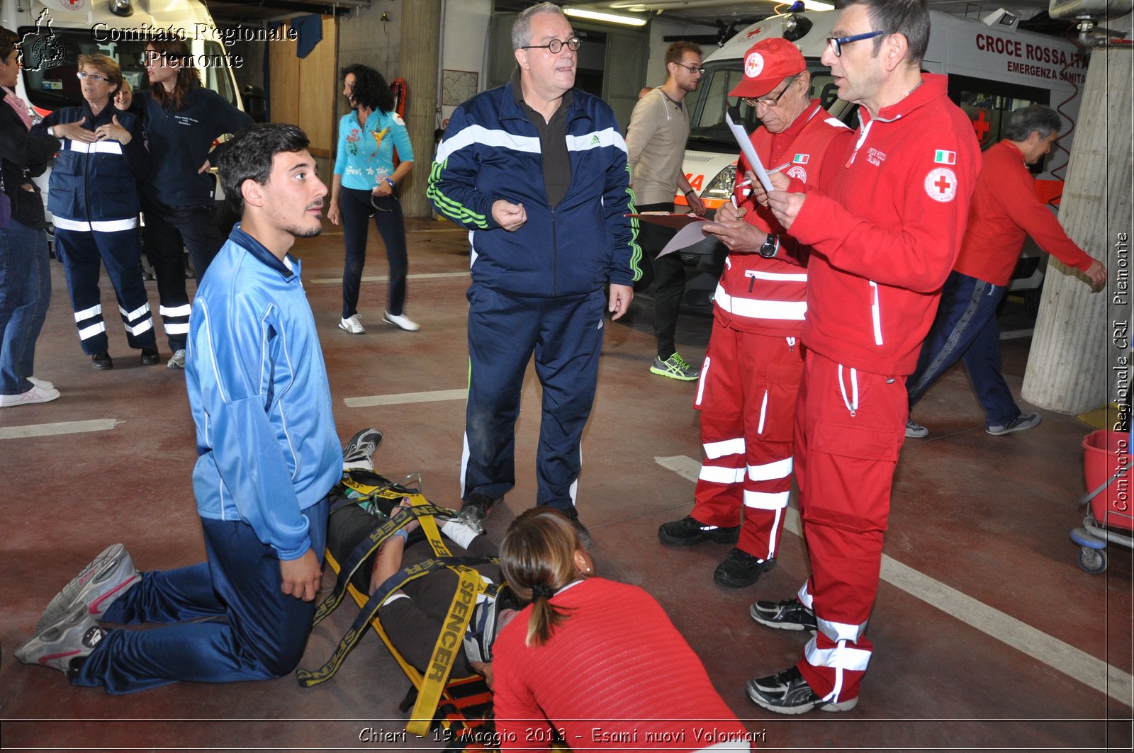 Chieri - 19 Maggio 2013 - Esami nuovi Volontari - Croce Rossa Italiana - Comitato Regionale del Piemonte