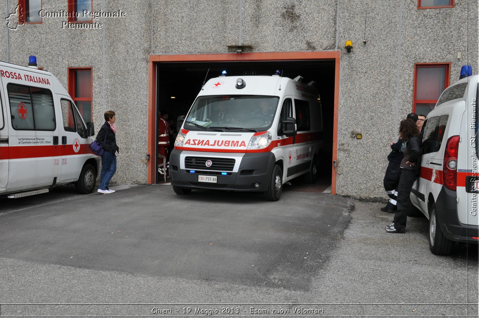 Chieri - 19 Maggio 2013 - Esami nuovi Volontari - Croce Rossa Italiana - Comitato Regionale del Piemonte