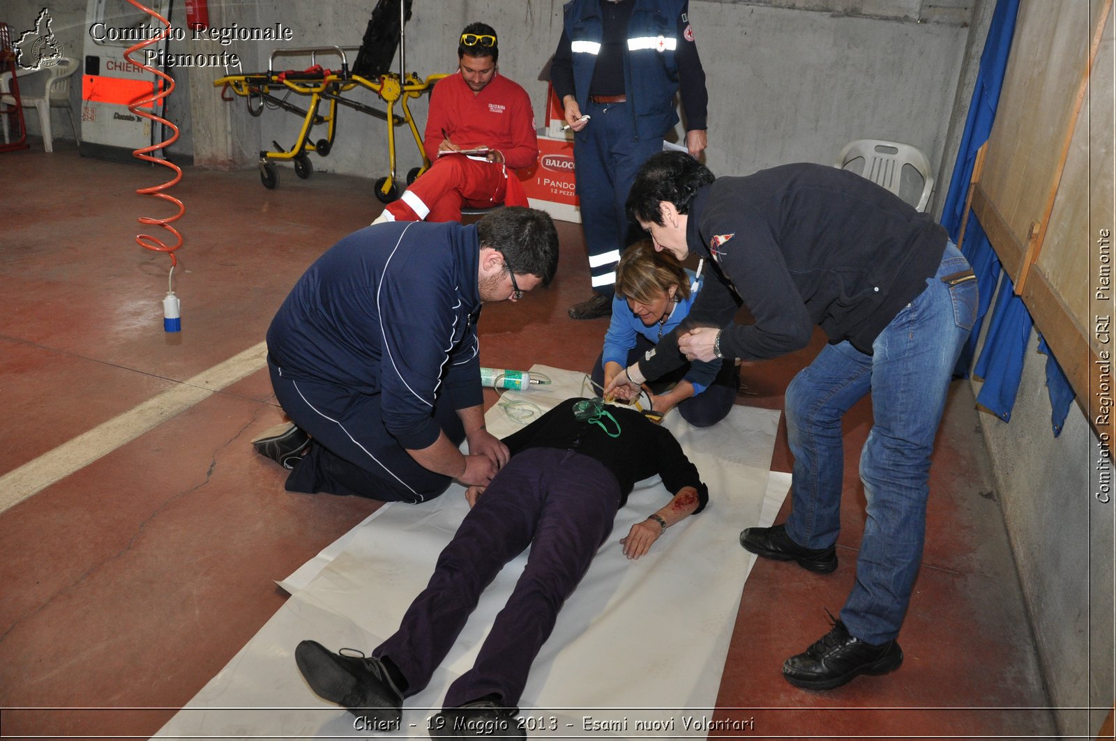 Chieri - 19 Maggio 2013 - Esami nuovi Volontari - Croce Rossa Italiana - Comitato Regionale del Piemonte