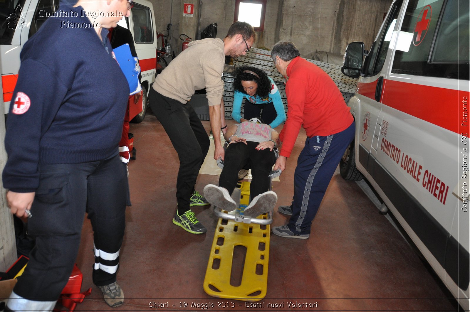 Chieri - 19 Maggio 2013 - Esami nuovi Volontari - Croce Rossa Italiana - Comitato Regionale del Piemonte