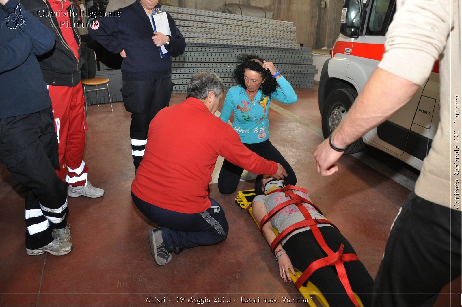 Chieri - 19 Maggio 2013 - Esami nuovi Volontari - Croce Rossa Italiana - Comitato Regionale del Piemonte