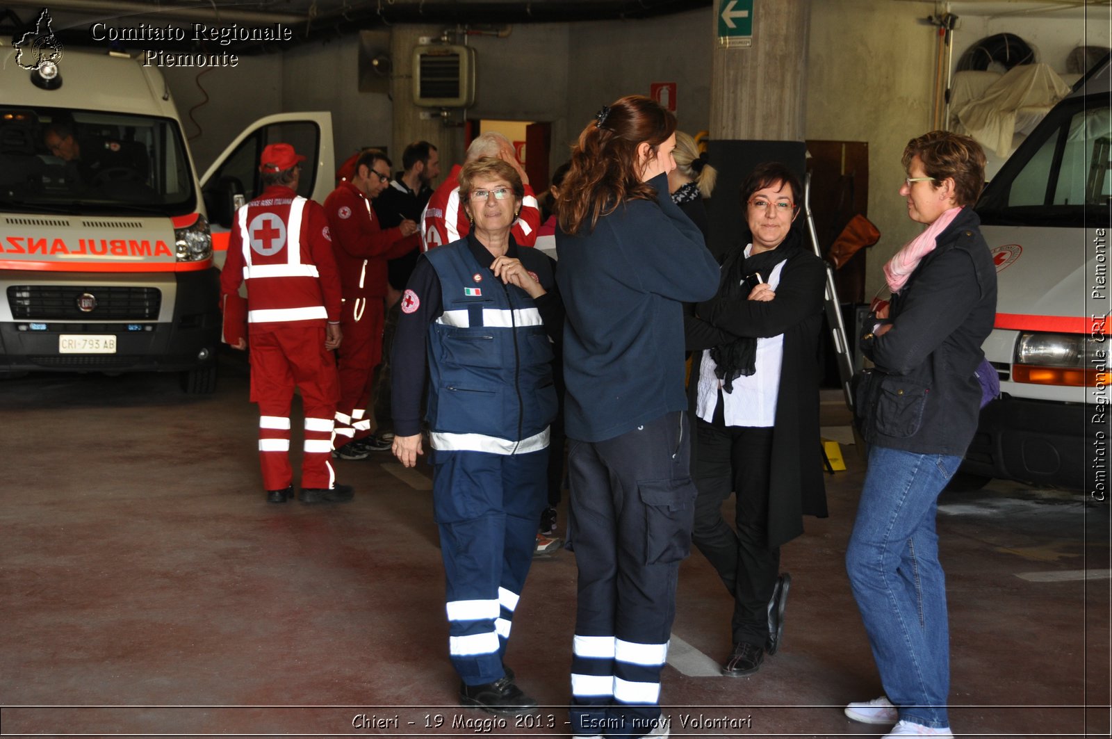 Chieri - 19 Maggio 2013 - Esami nuovi Volontari - Croce Rossa Italiana - Comitato Regionale del Piemonte