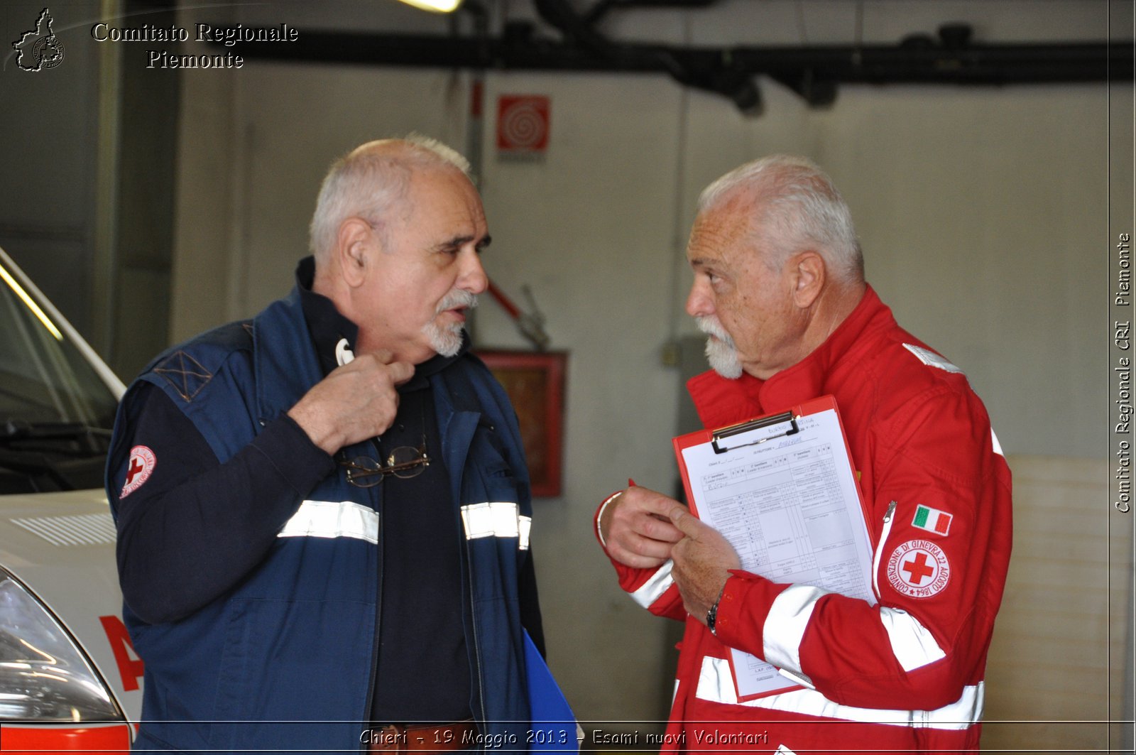 Chieri - 19 Maggio 2013 - Esami nuovi Volontari - Croce Rossa Italiana - Comitato Regionale del Piemonte