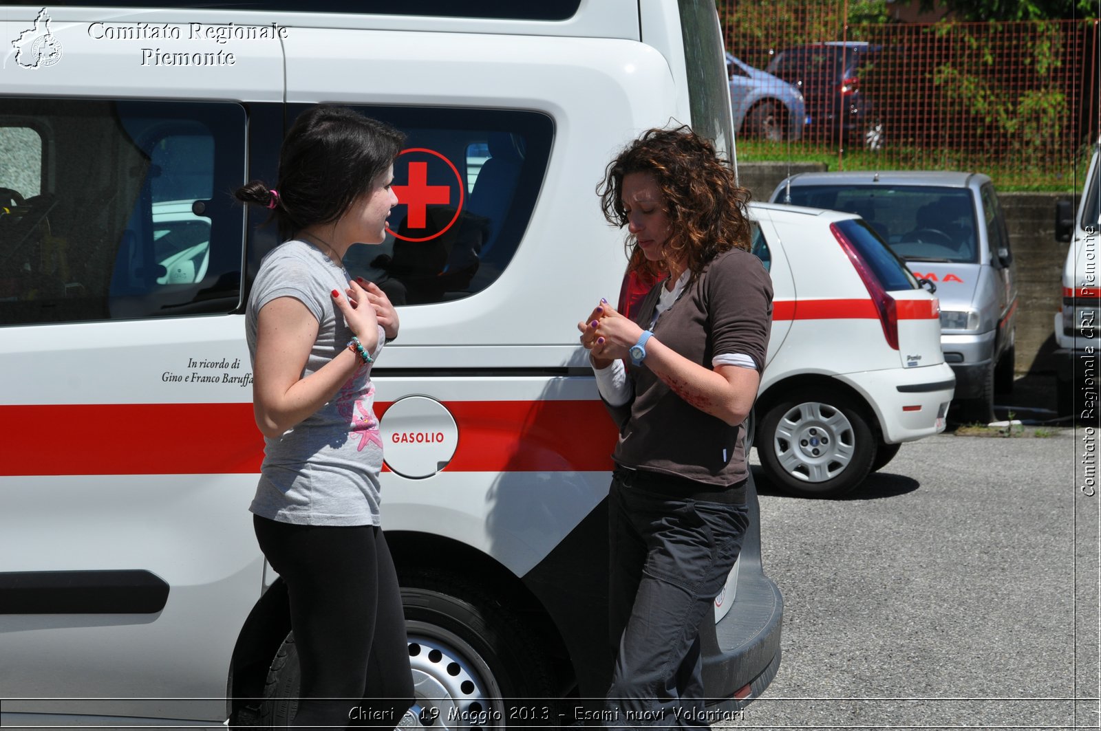 Chieri - 19 Maggio 2013 - Esami nuovi Volontari - Croce Rossa Italiana - Comitato Regionale del Piemonte