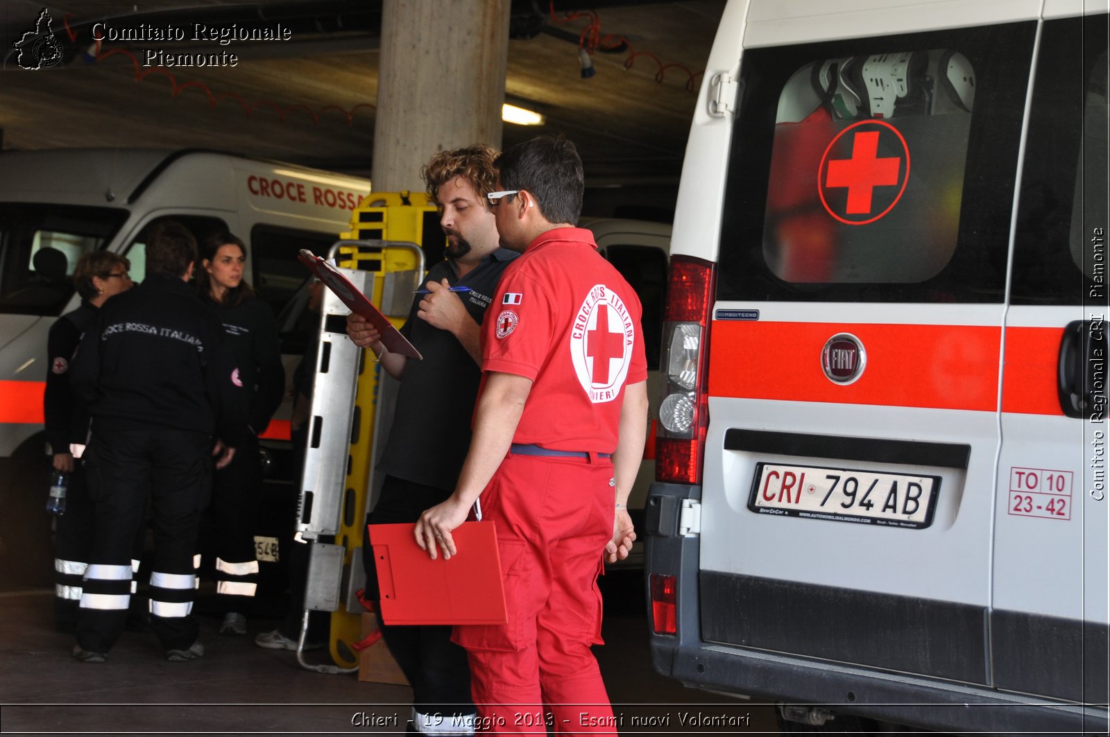 Chieri - 19 Maggio 2013 - Esami nuovi Volontari - Croce Rossa Italiana - Comitato Regionale del Piemonte