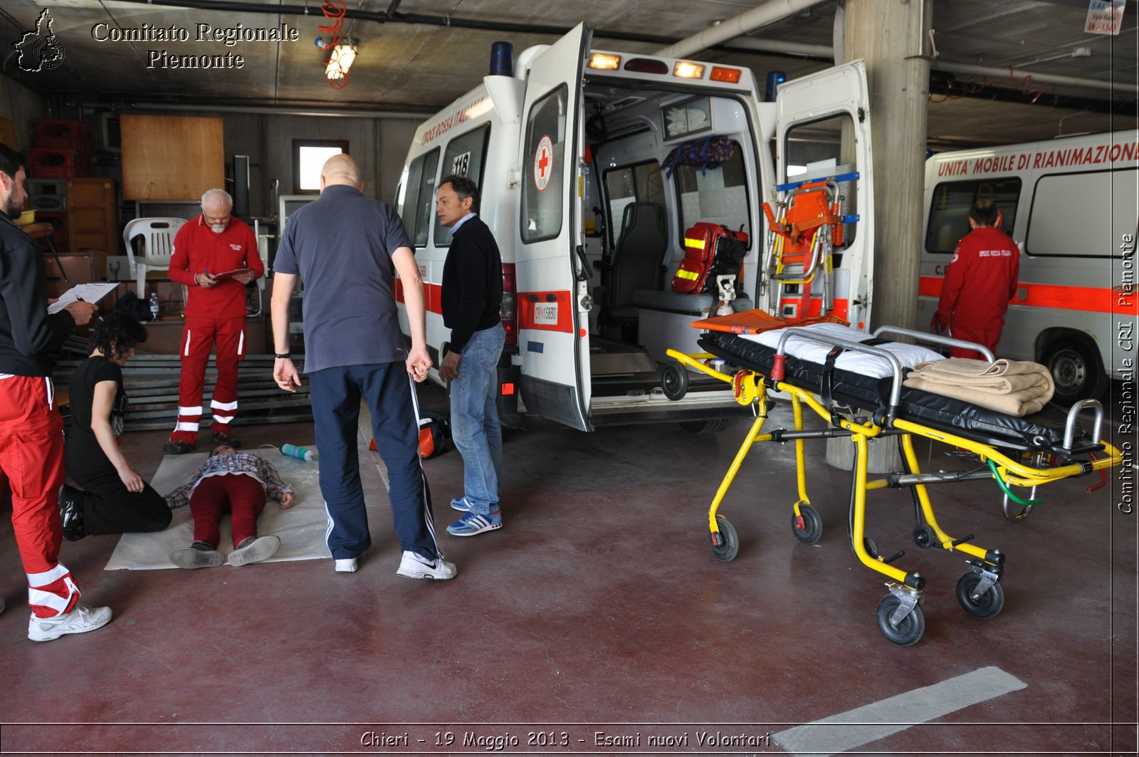 Chieri - 19 Maggio 2013 - Esami nuovi Volontari - Croce Rossa Italiana - Comitato Regionale del Piemonte